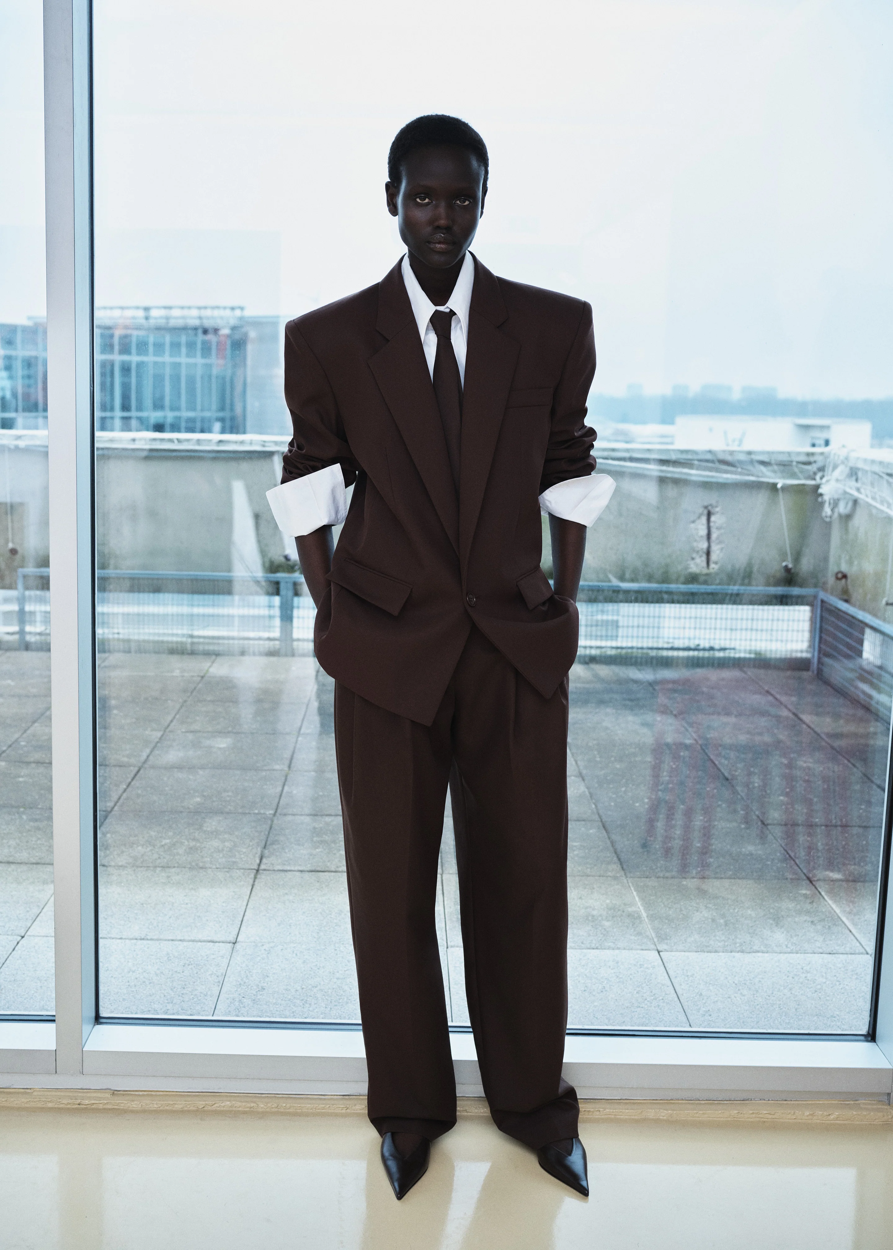 Jun Blazer - Brown - Image 8