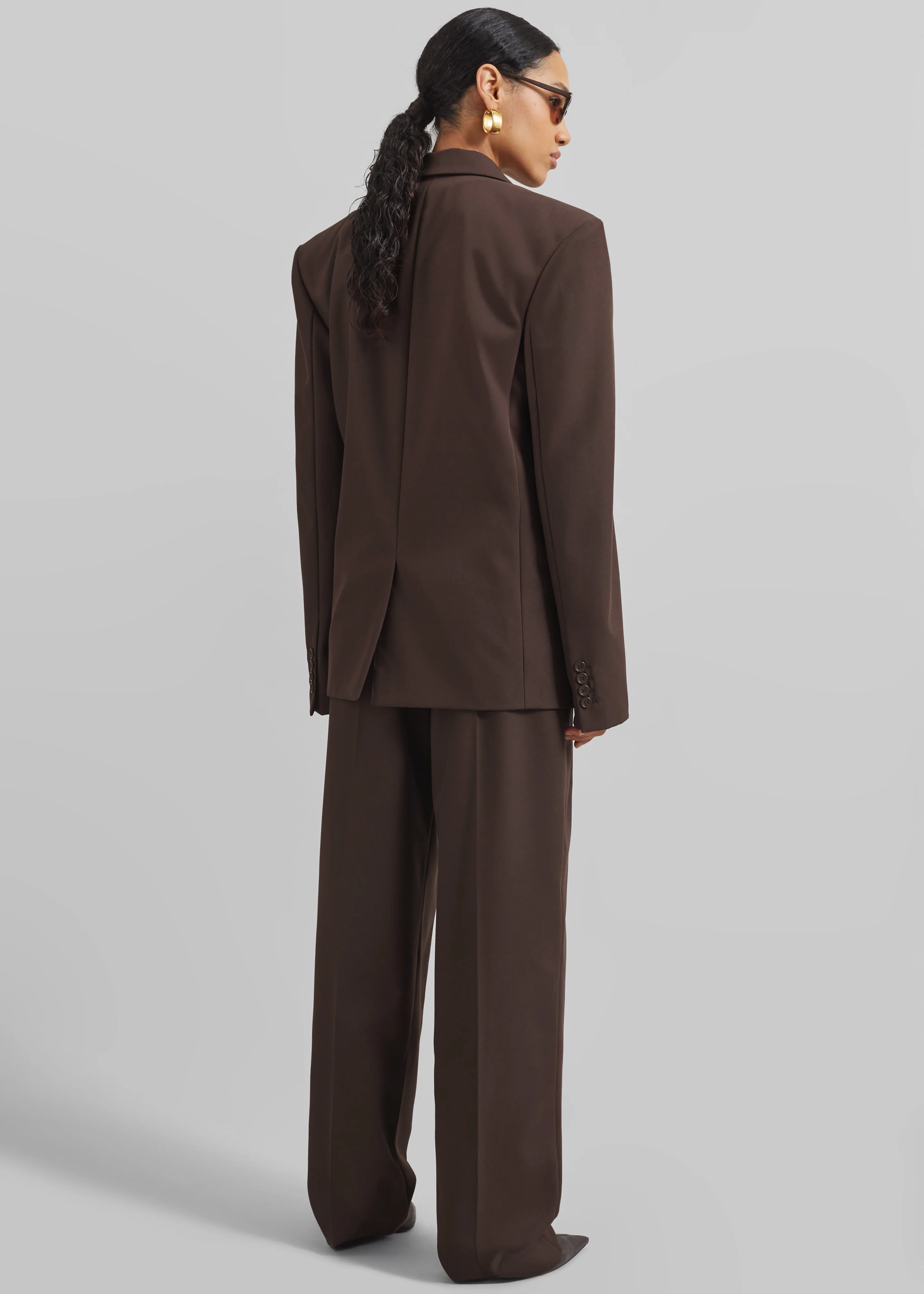 Jun Blazer - Brown - Image 9