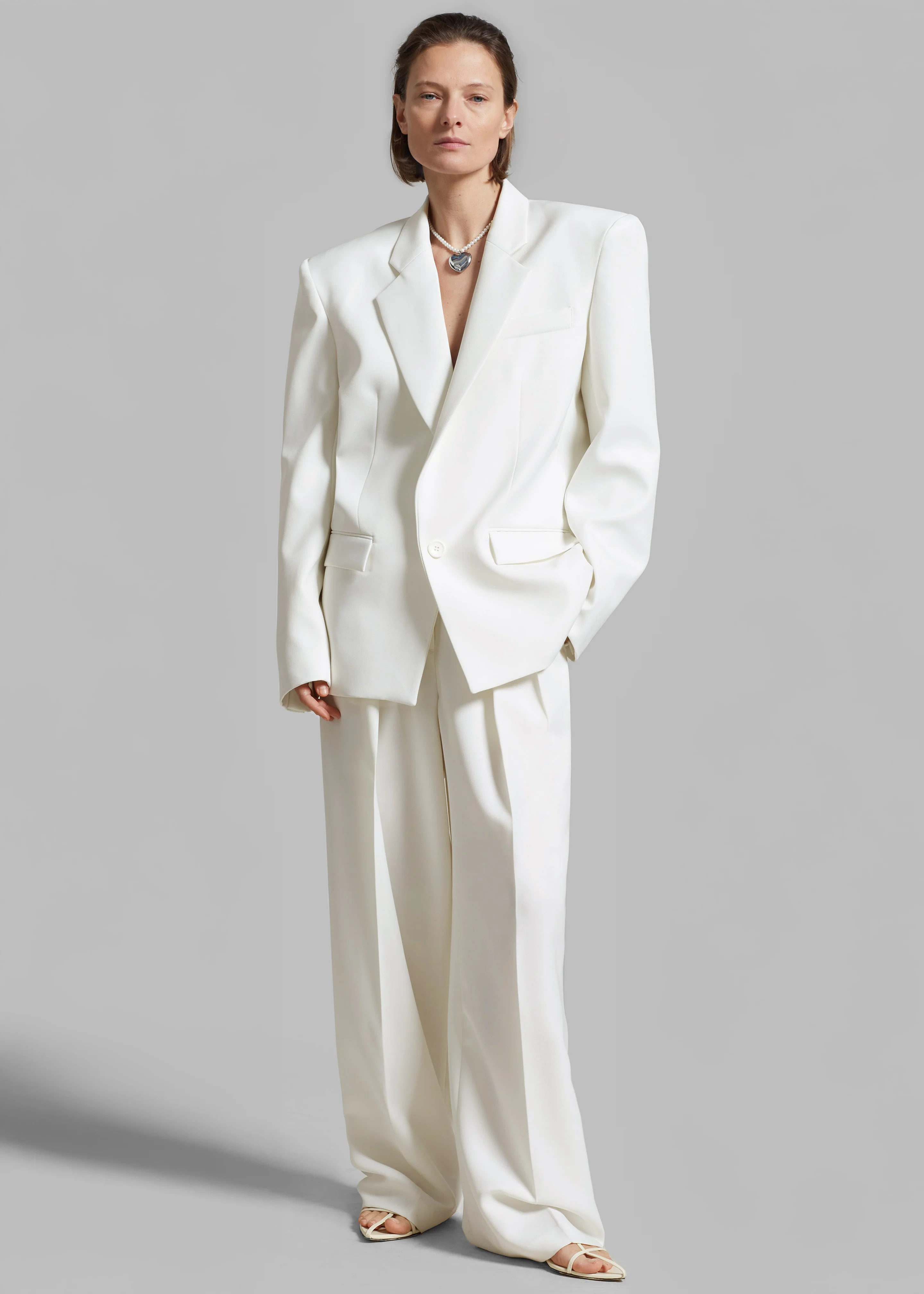 Jun Blazer - White - Image 4