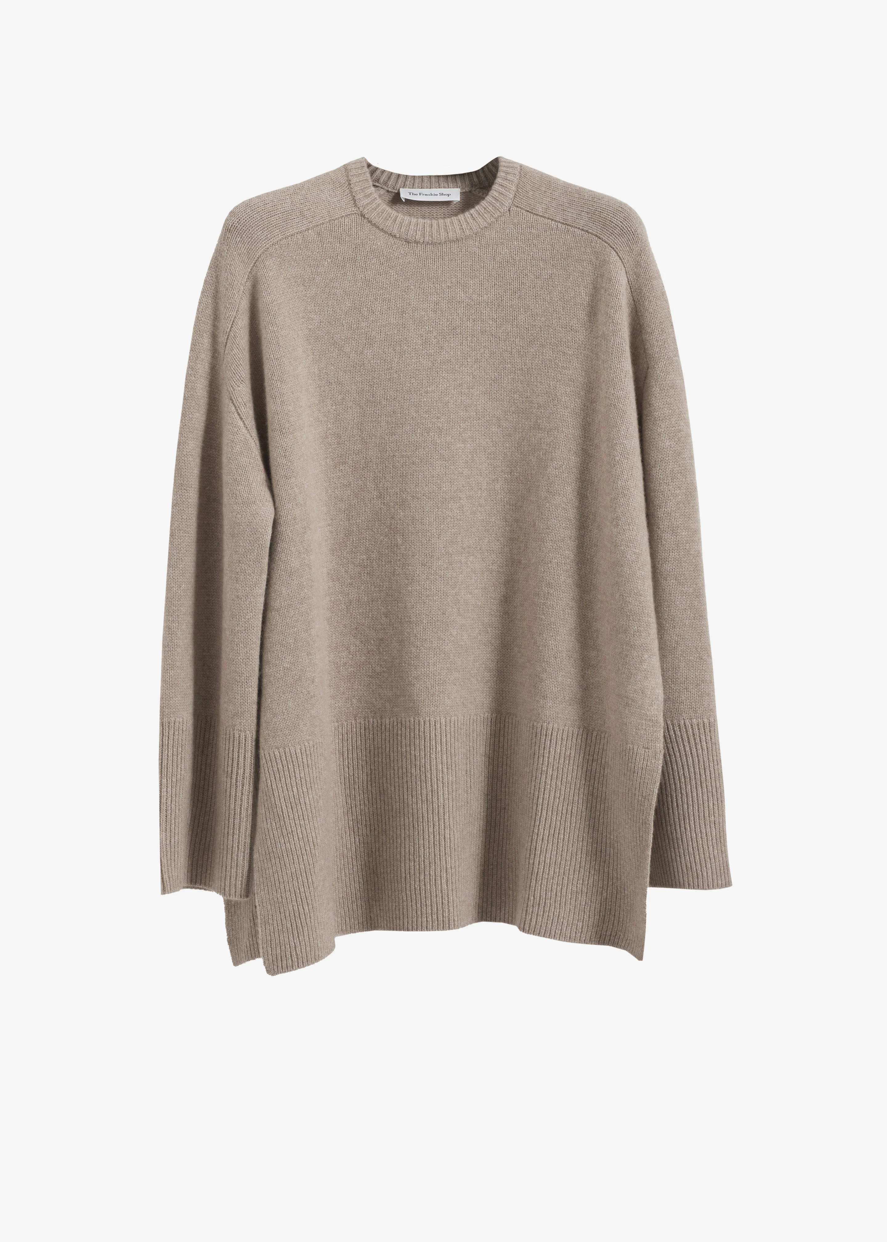 Kairon Cashmere Crewneck Sweater - Beige - Image 12