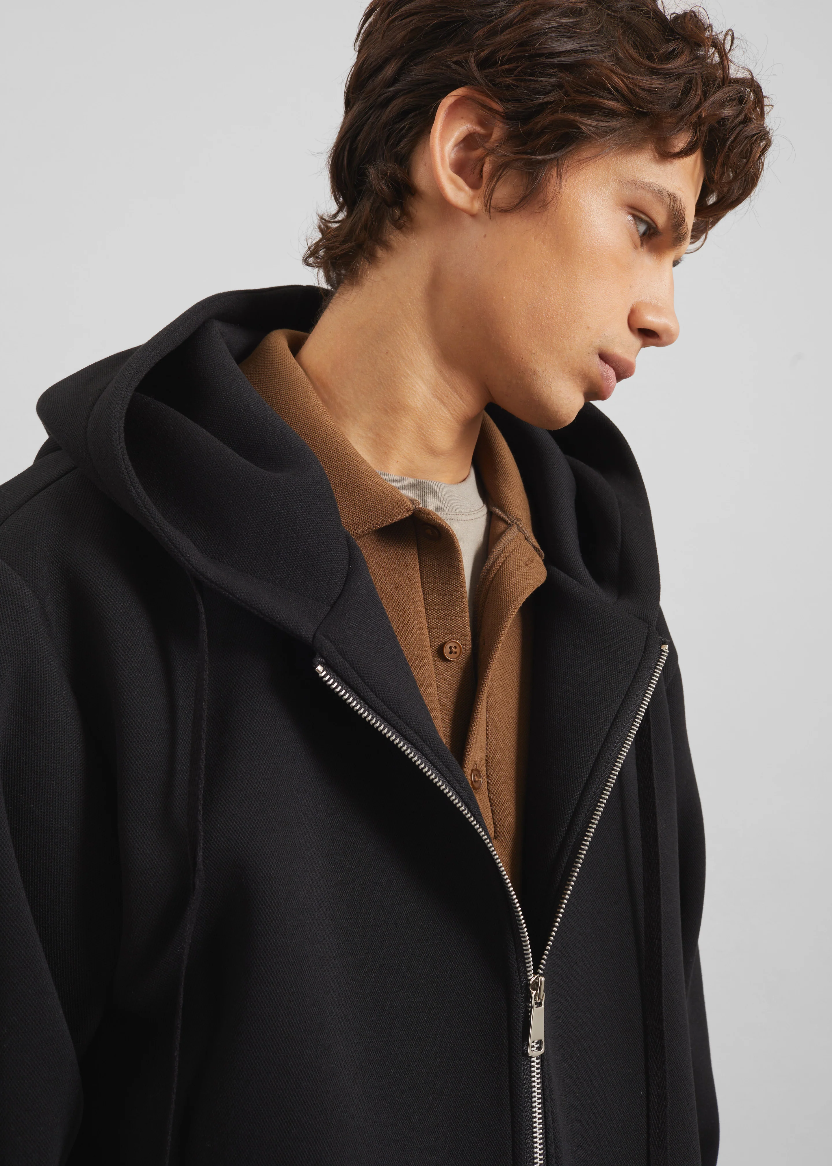 Kallmyr Zip-Up Hoodie - Black - Image 5