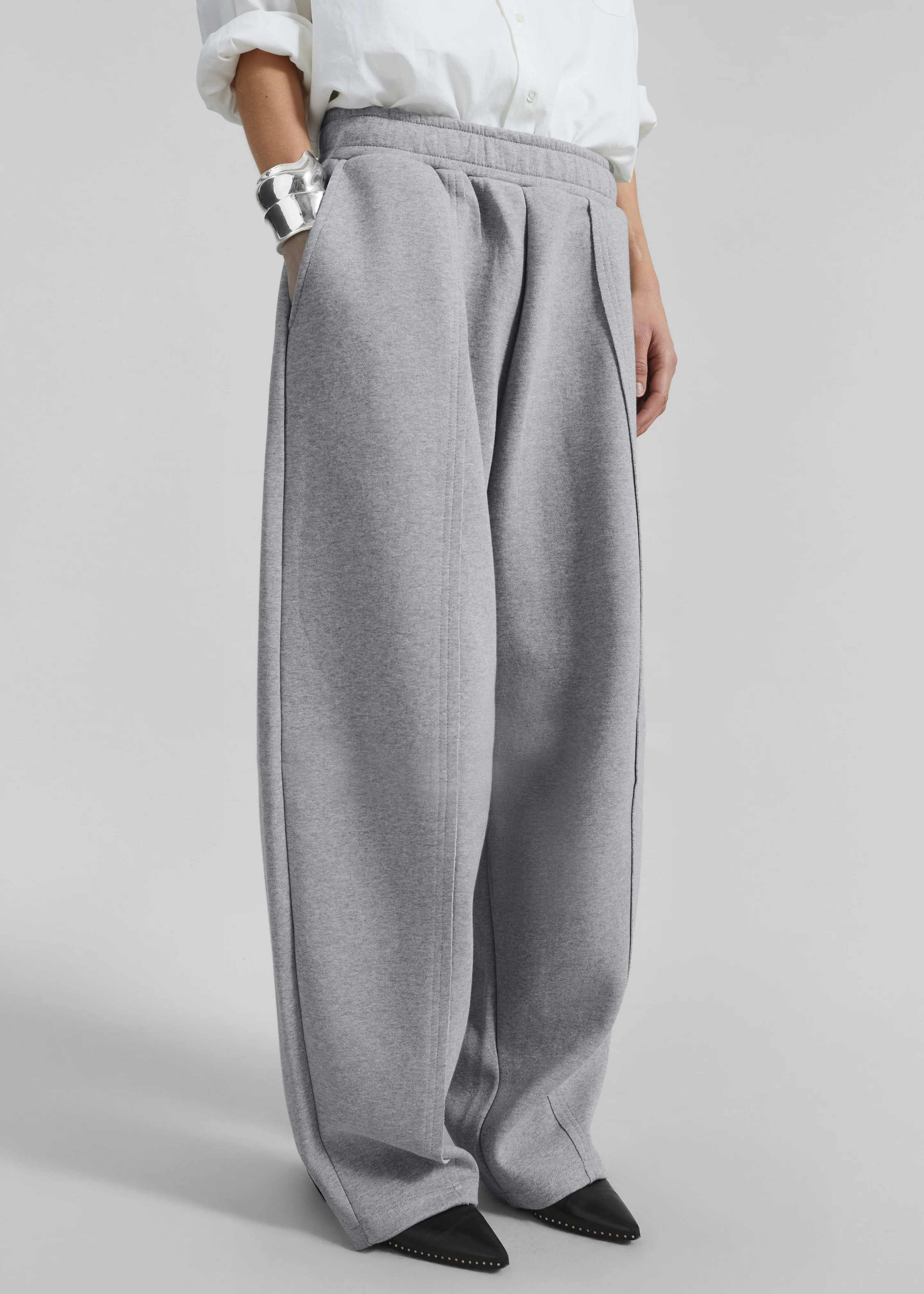 Keane Tapered Sweatpants - Grey - Image 6