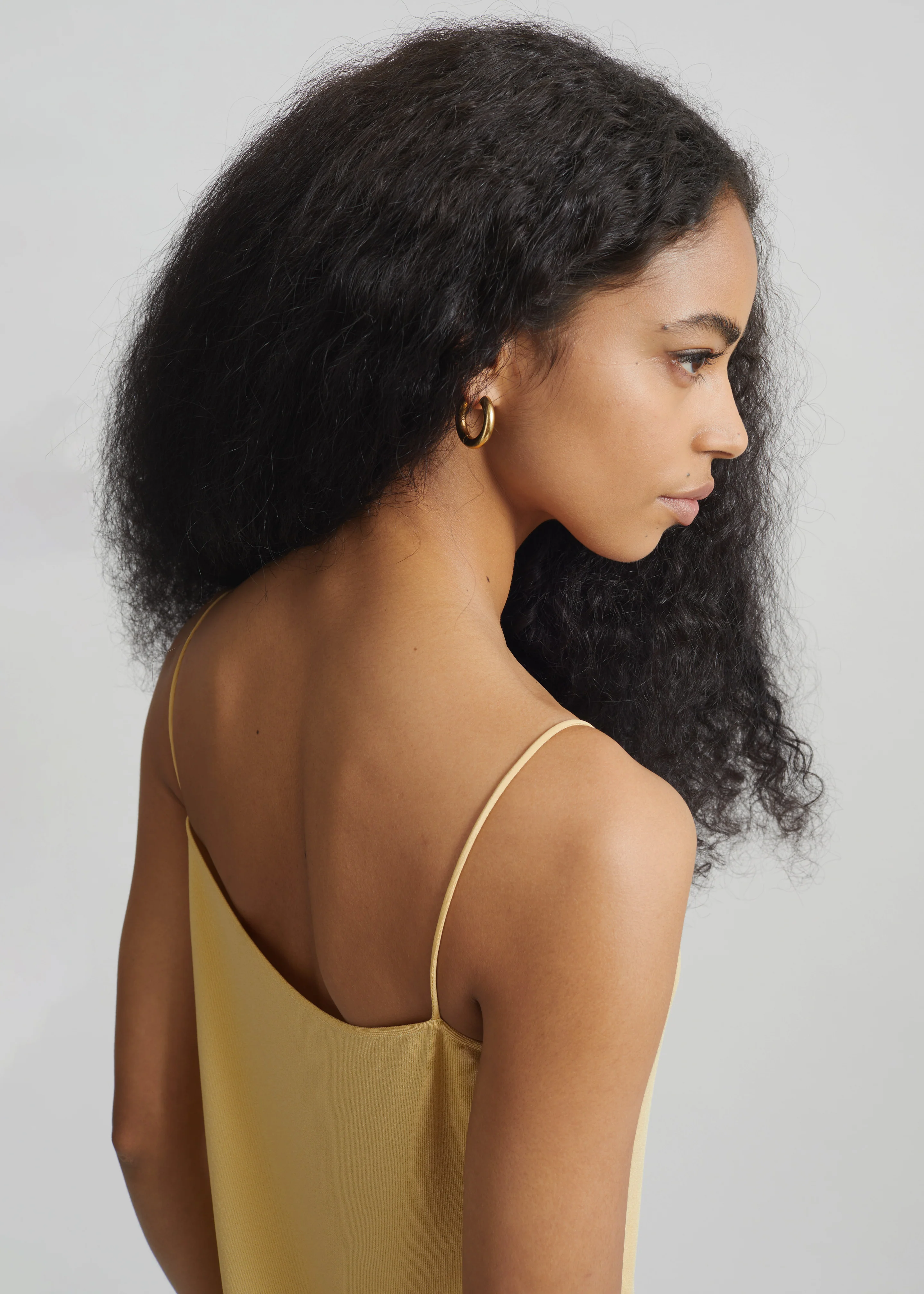 Keira Knit Midi Dress - Yellow - Image 5