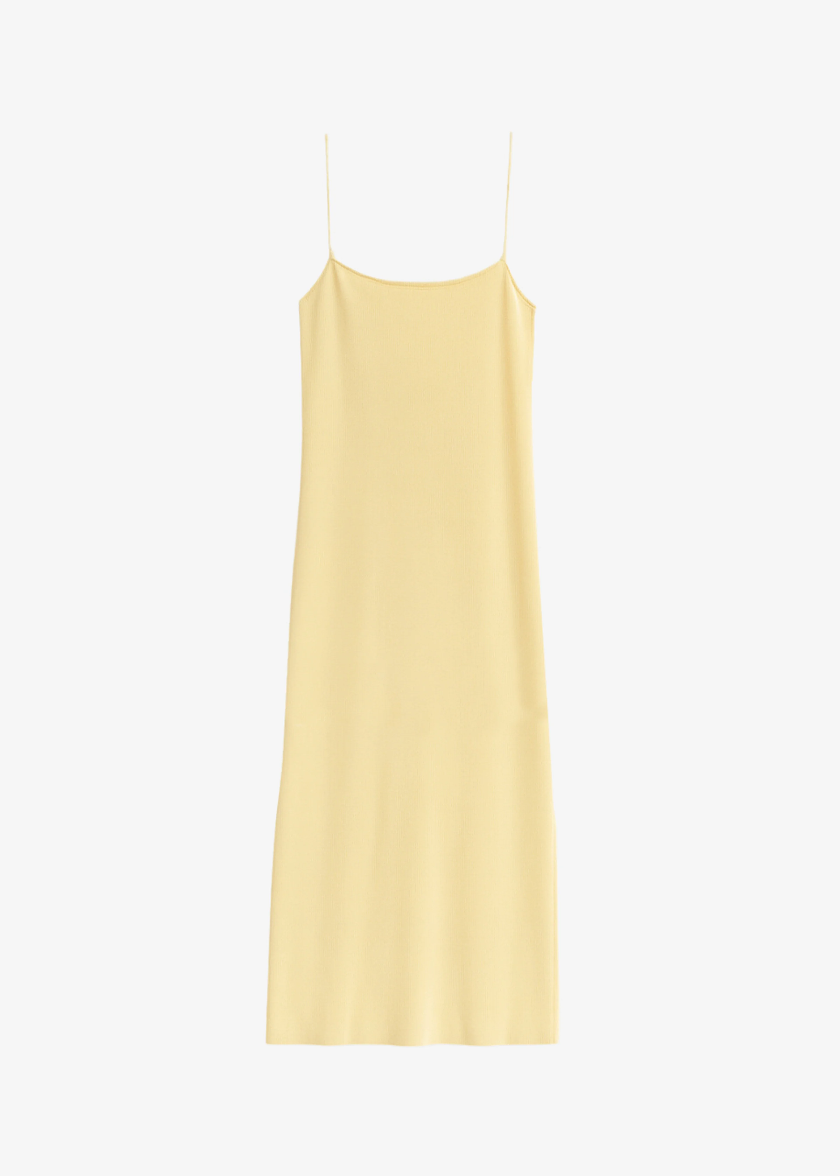 Keira Knit Midi Dress - Yellow - Image 7