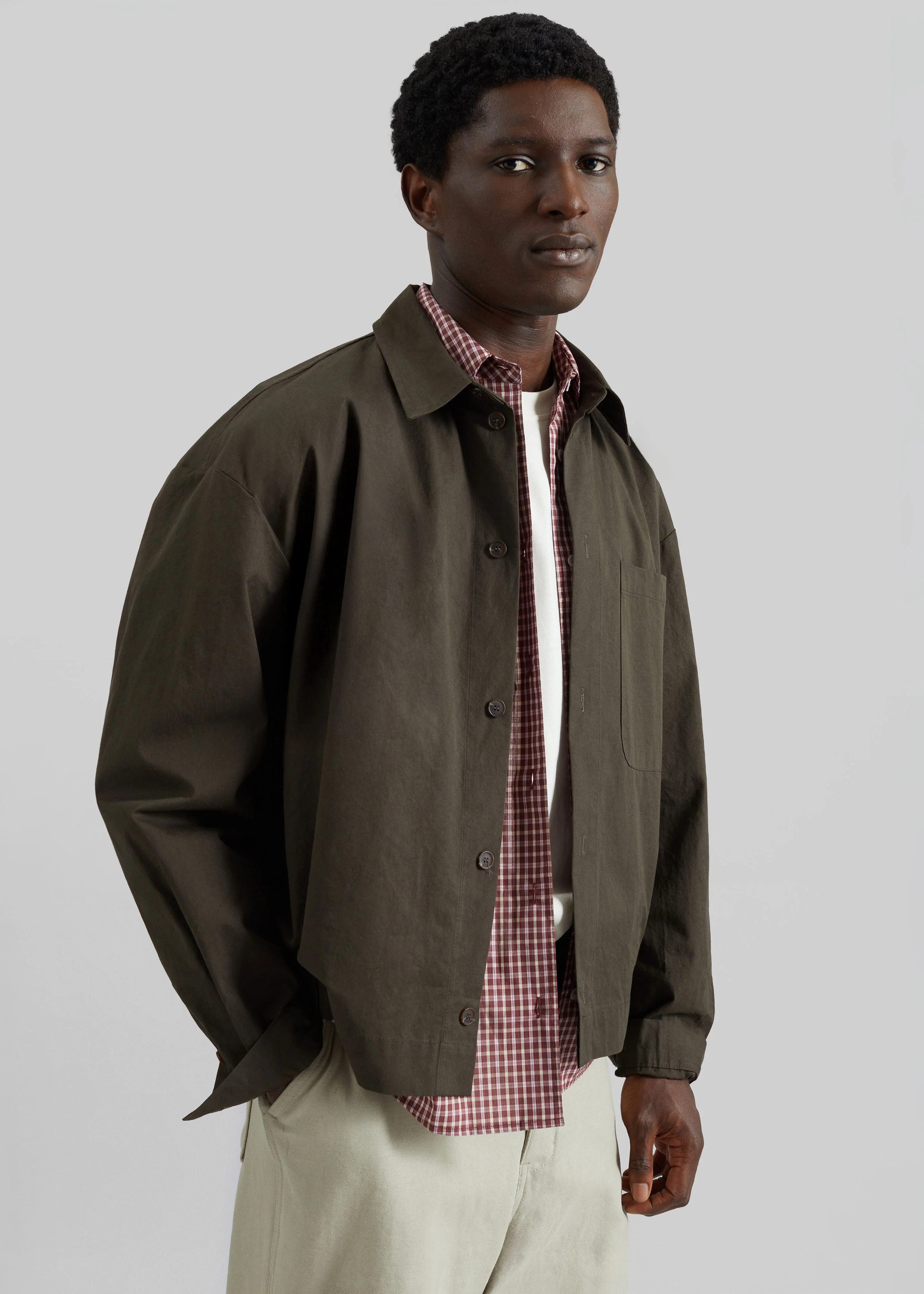 Keith Overshirt - Brown - Image 5