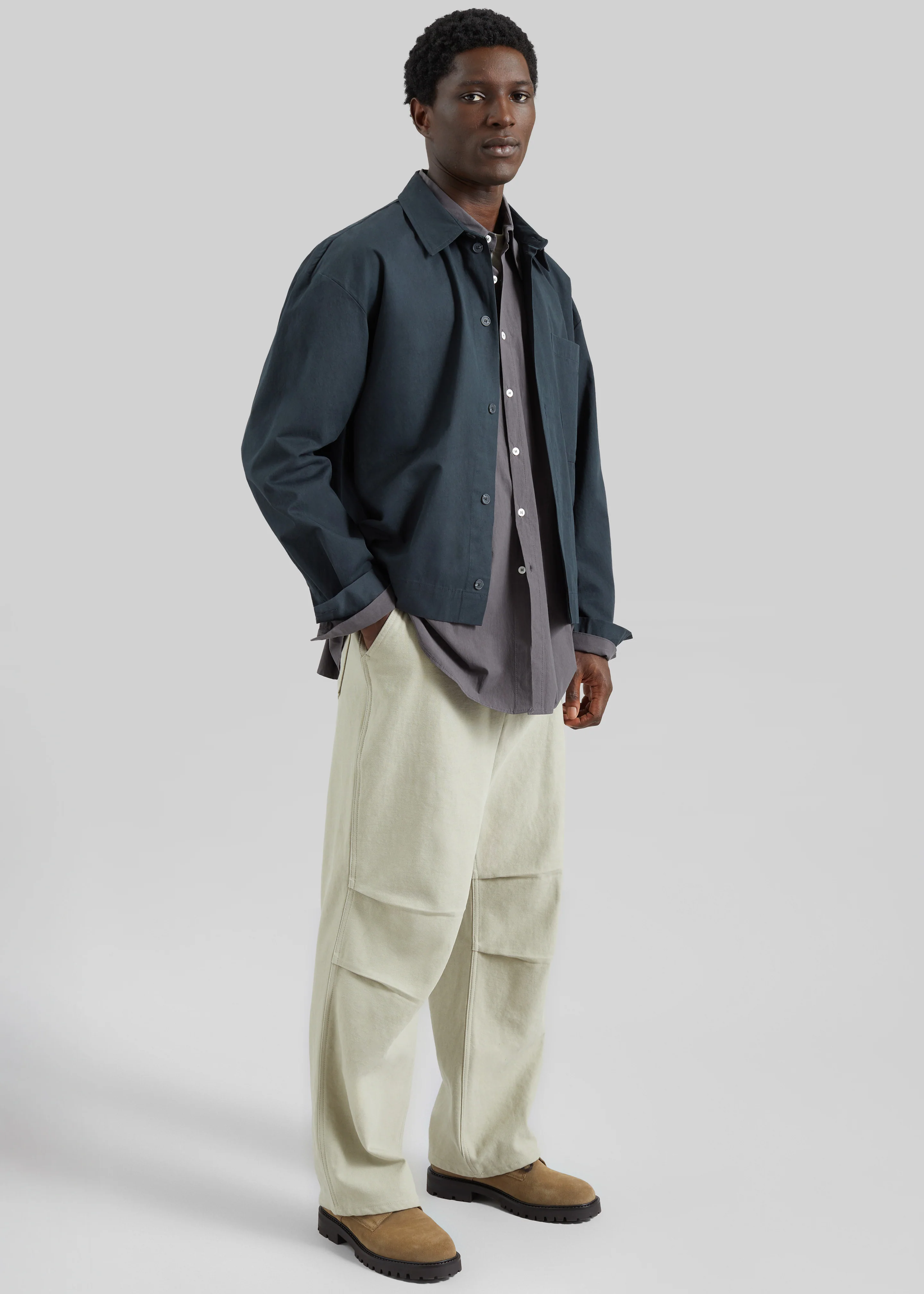 Keith Overshirt - Deep Teal - Image 4