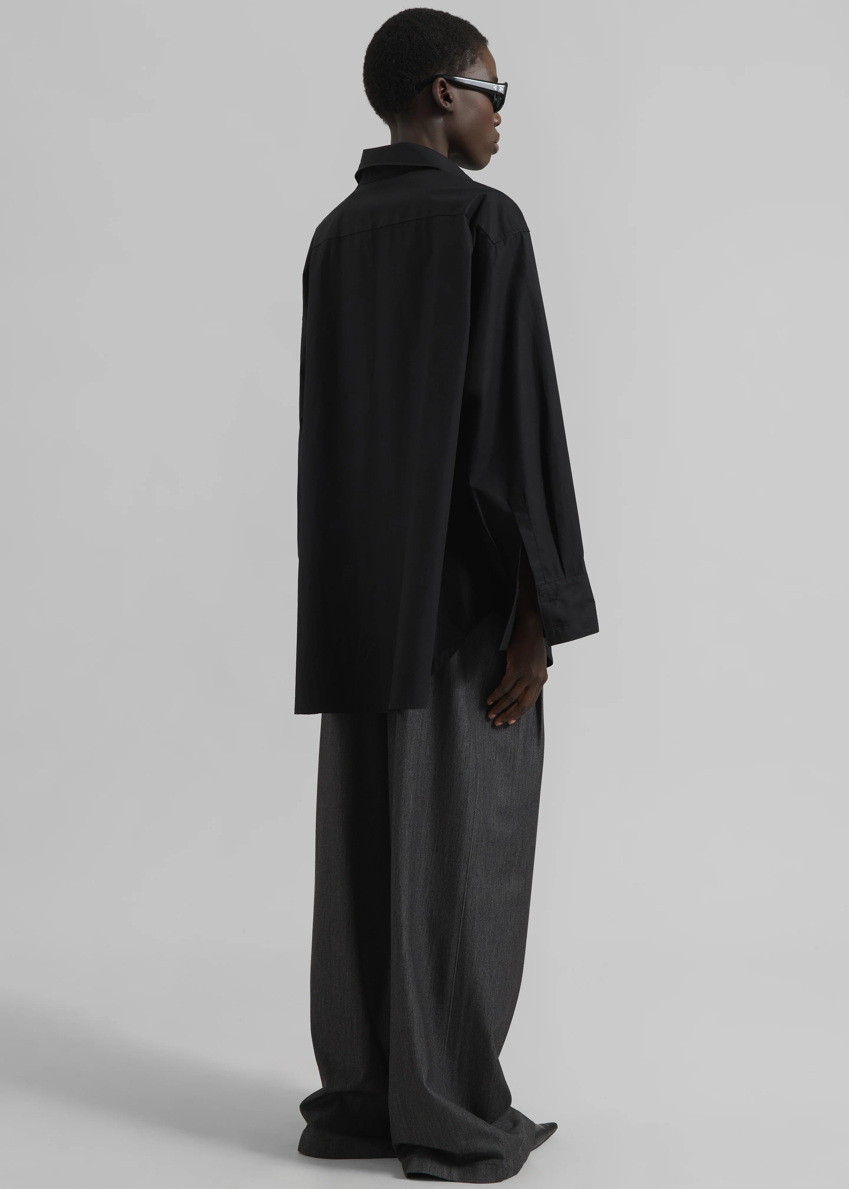 Kent Button Up Shirt - Black - Image 6