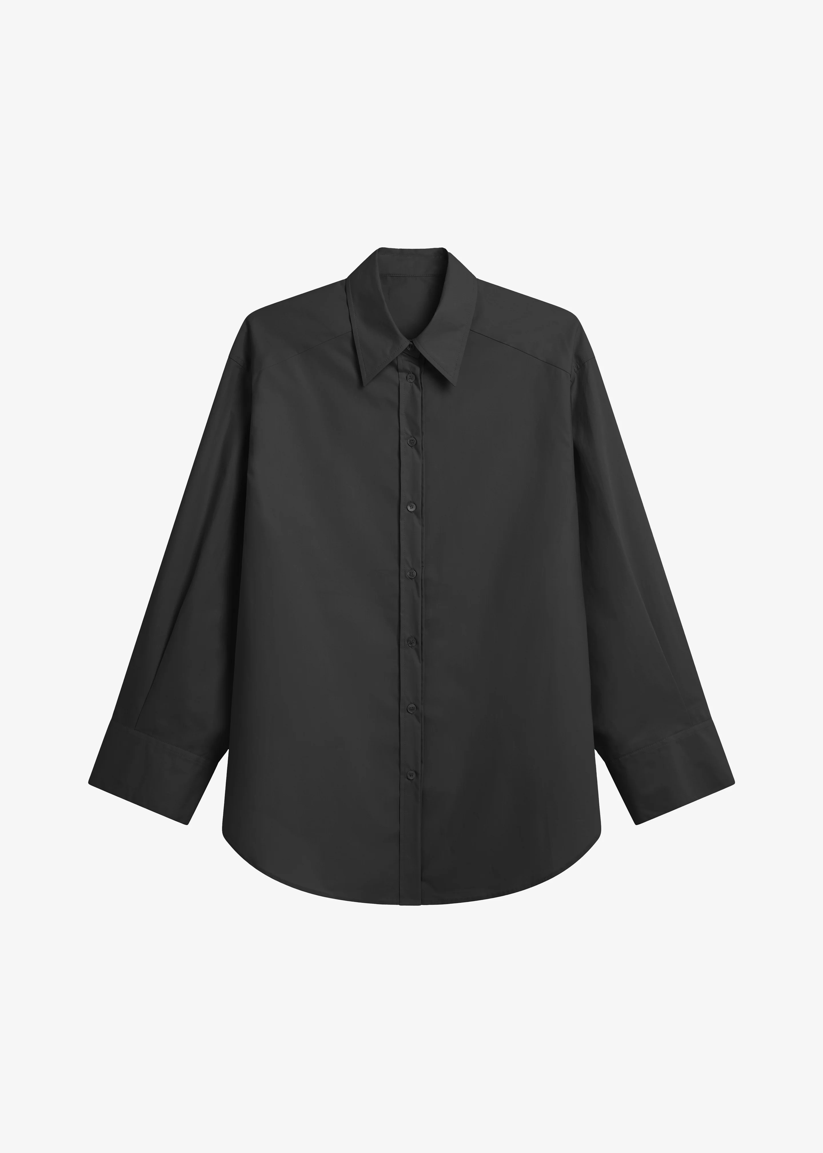 Kent Button Up Shirt - Black - Image 7