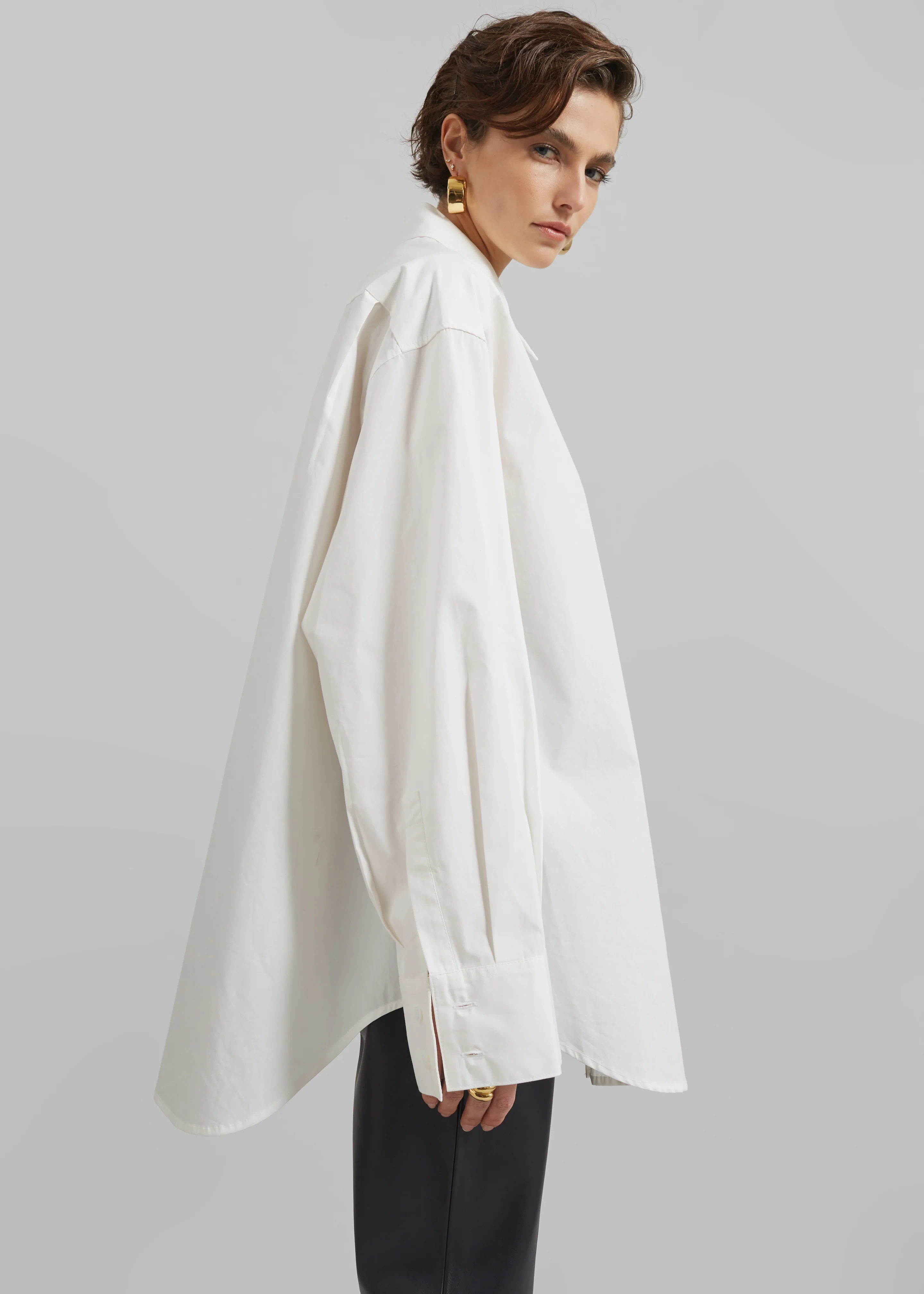 Kent Button Up Shirt - White - Image 2