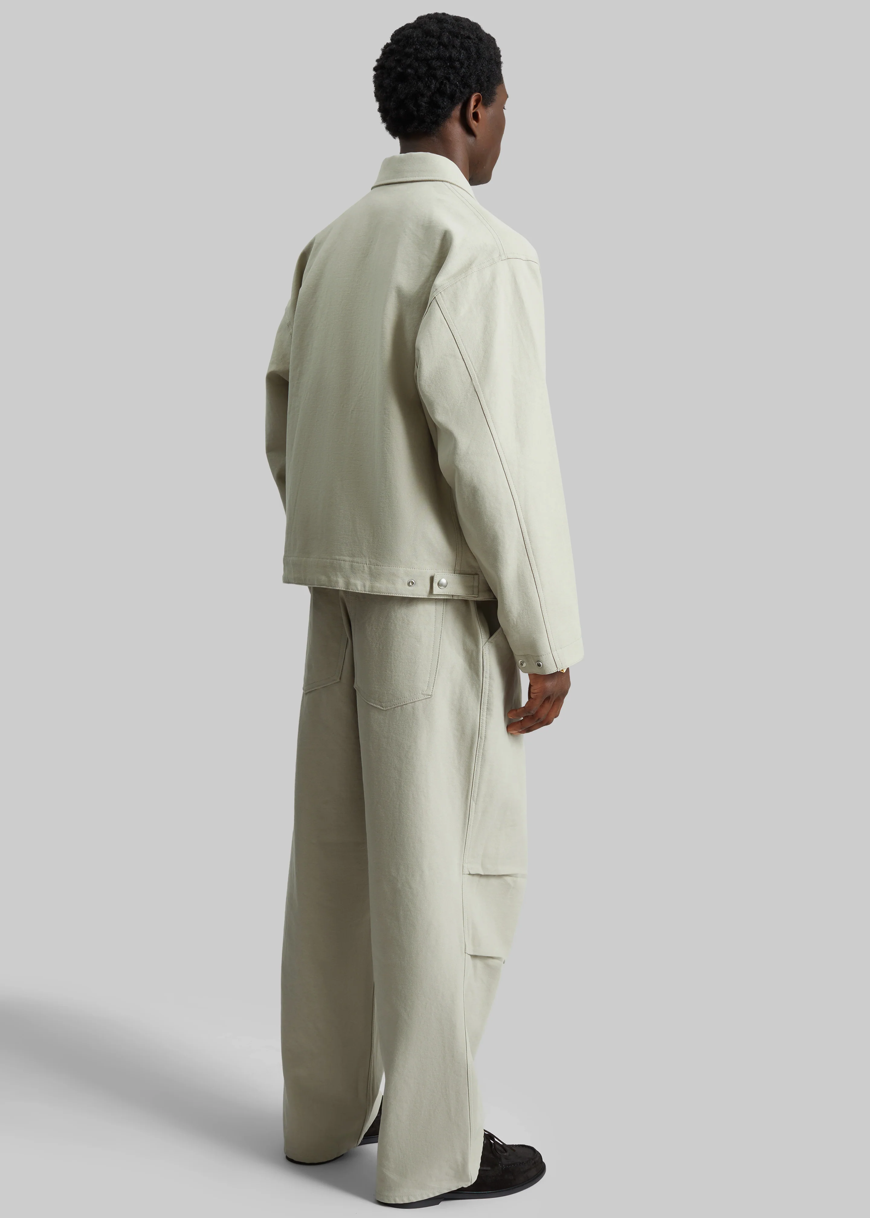 Kenton Cotton Pants - Beige - Image 10