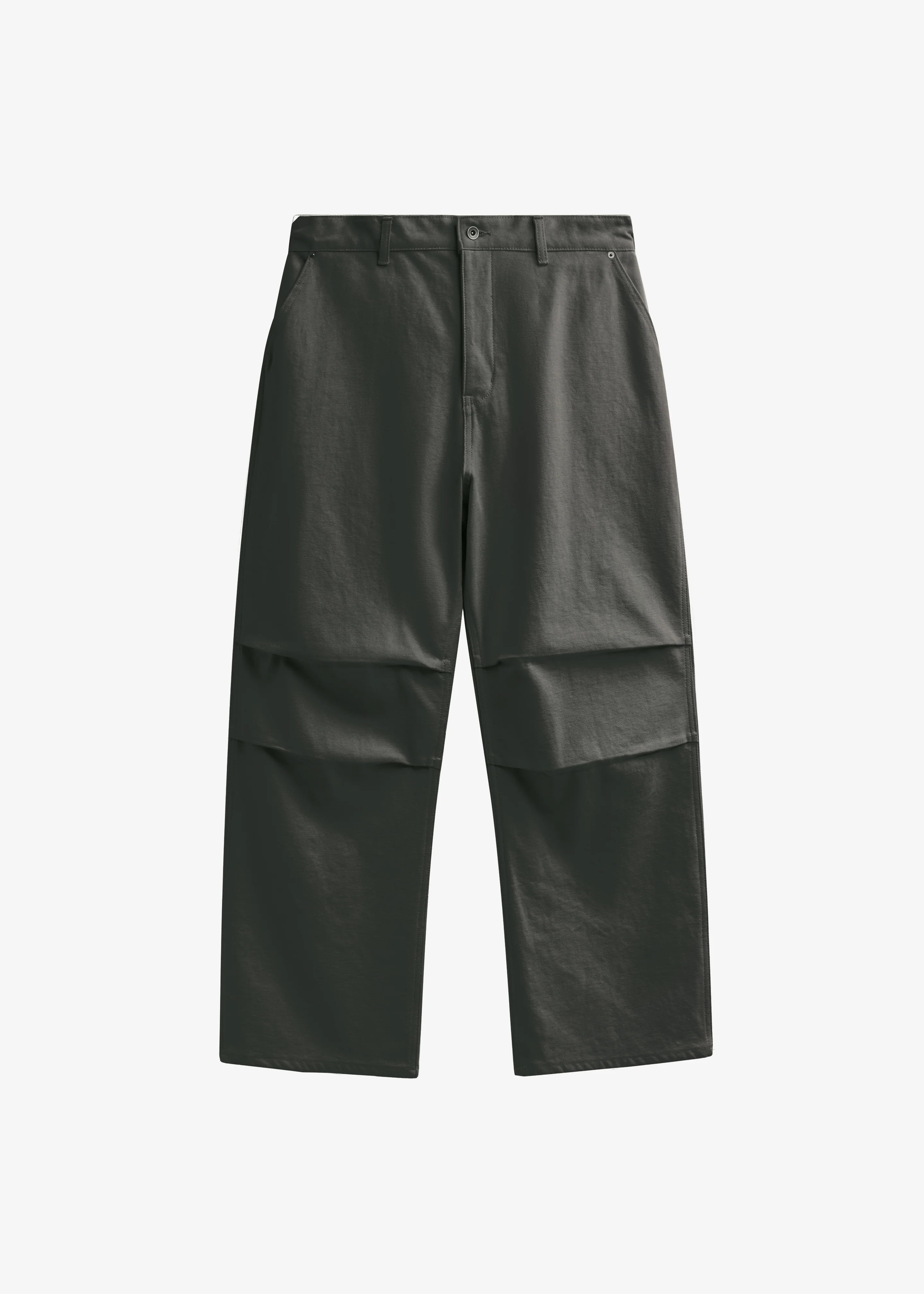 Kenton Cotton Pants - Charcoal - Image 8