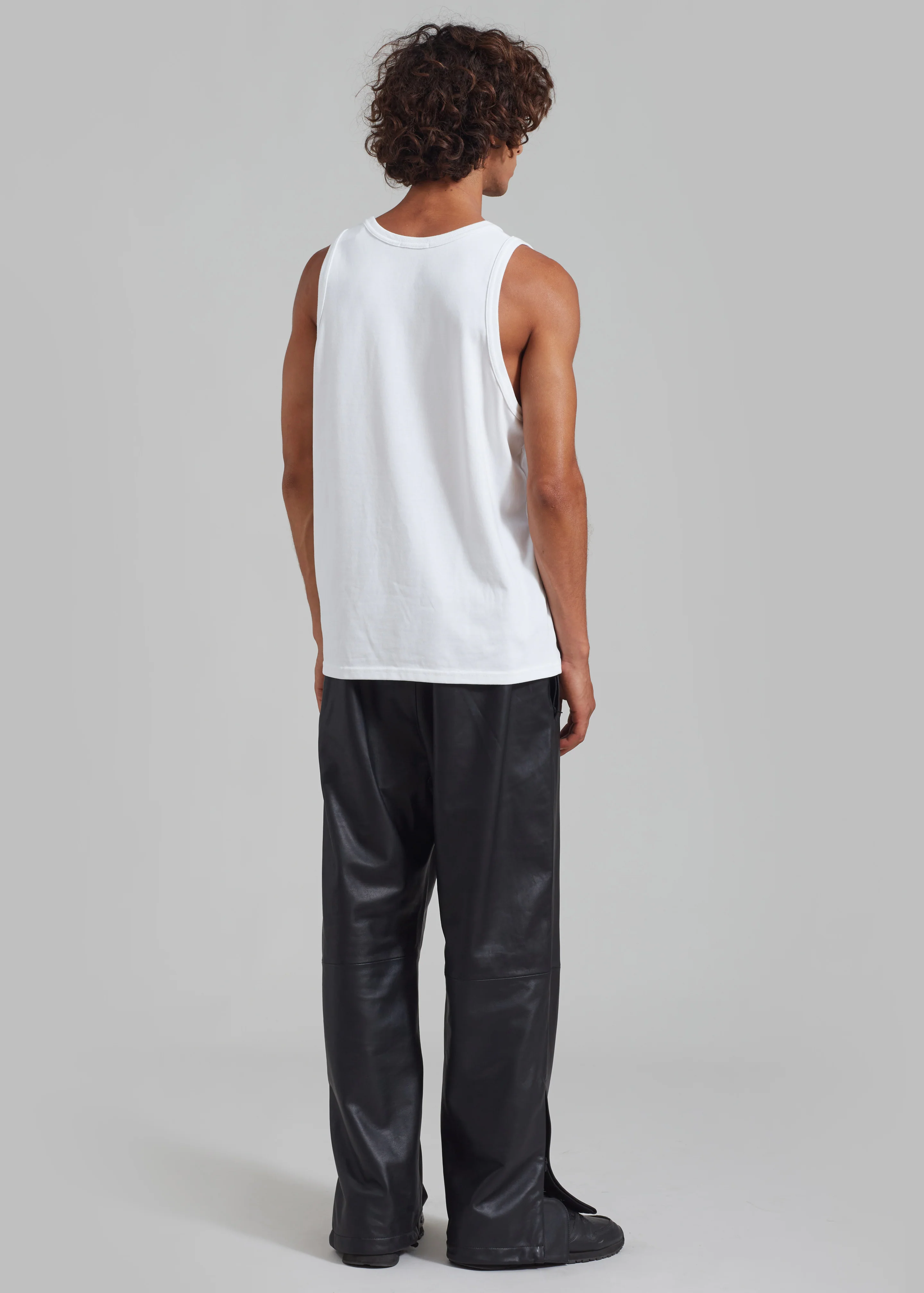 Kevin Leather Trousers - Black - Image 12
