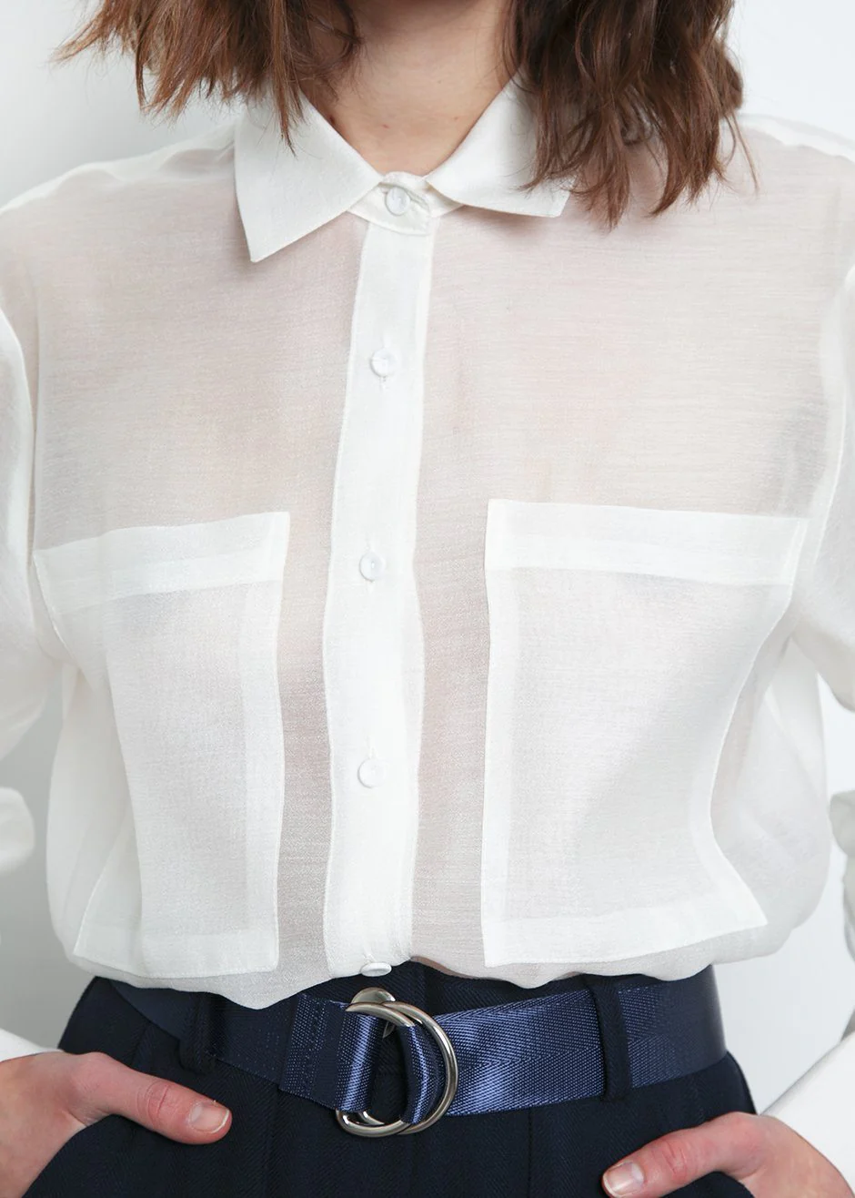 Kier Blouse - Off White - Image 6