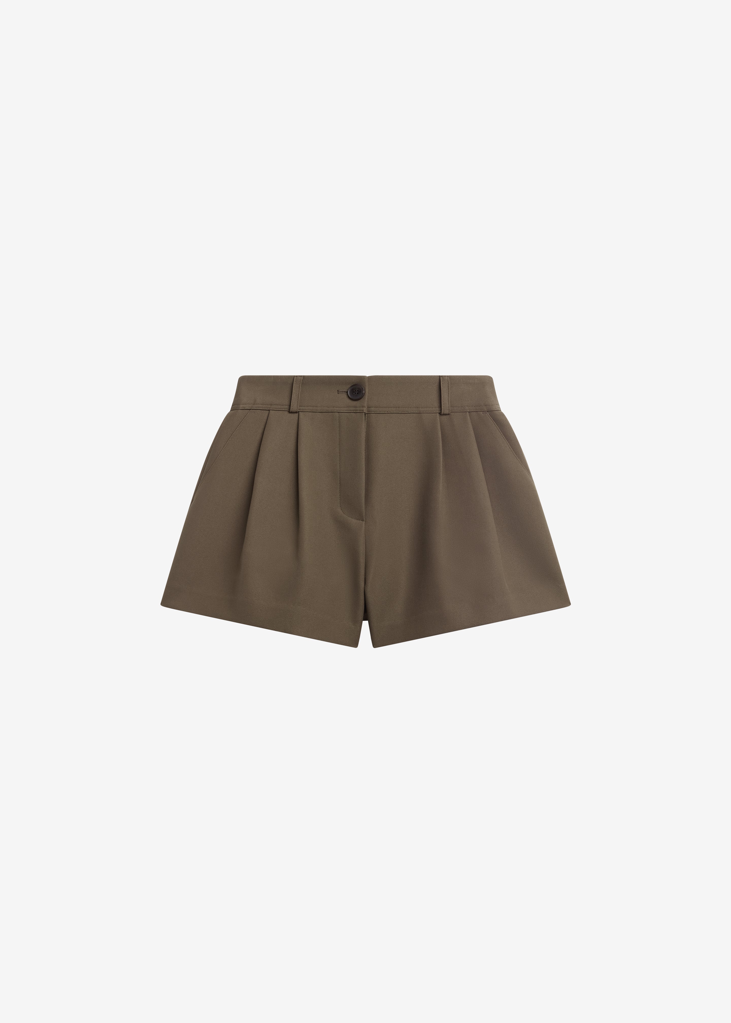 Kinsley Mini Shorts - Brown - Image 10