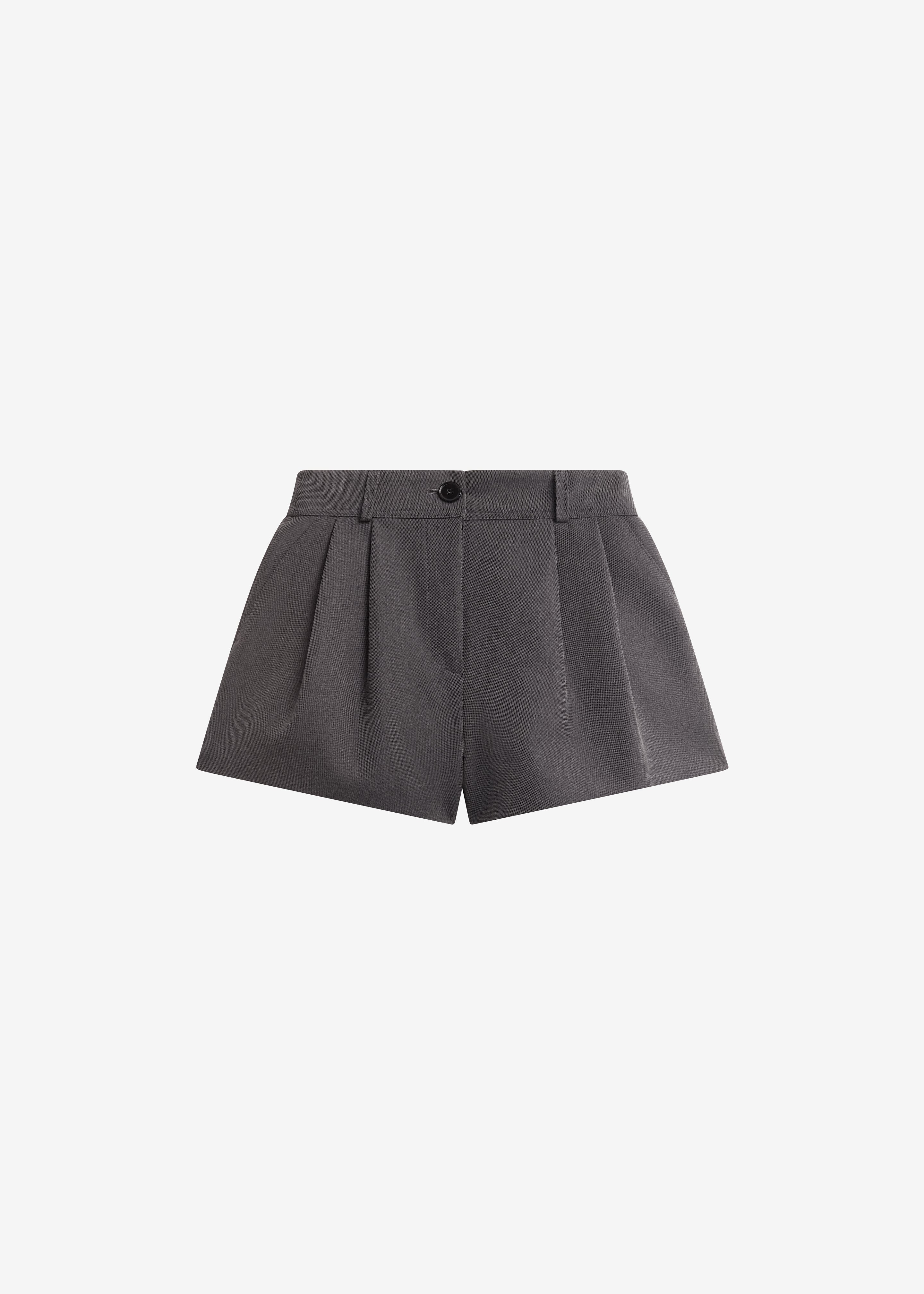 Kinsley Mini Shorts - Grey - Image 10