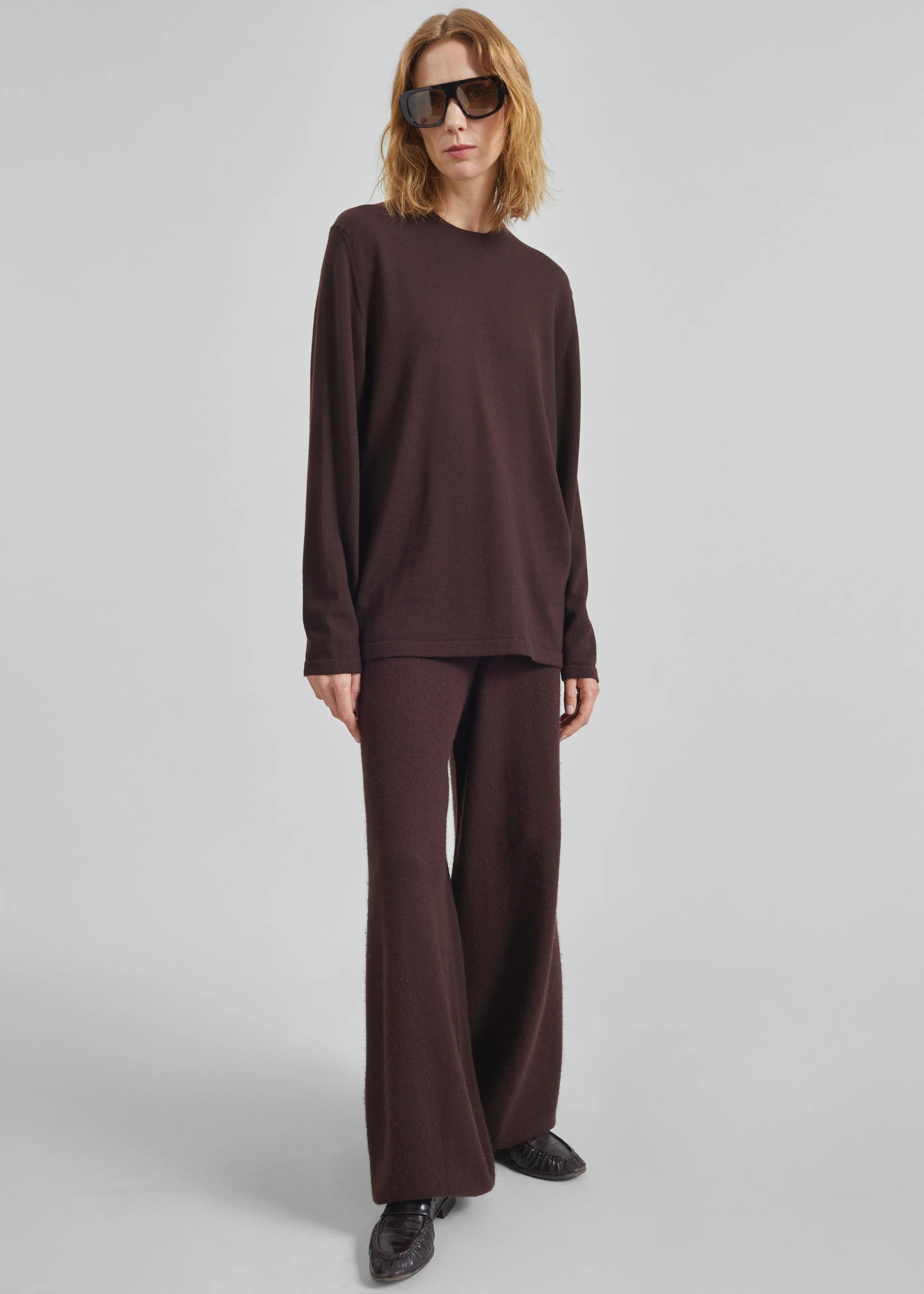 Kladno Knit Joggers - Brown - Image 5