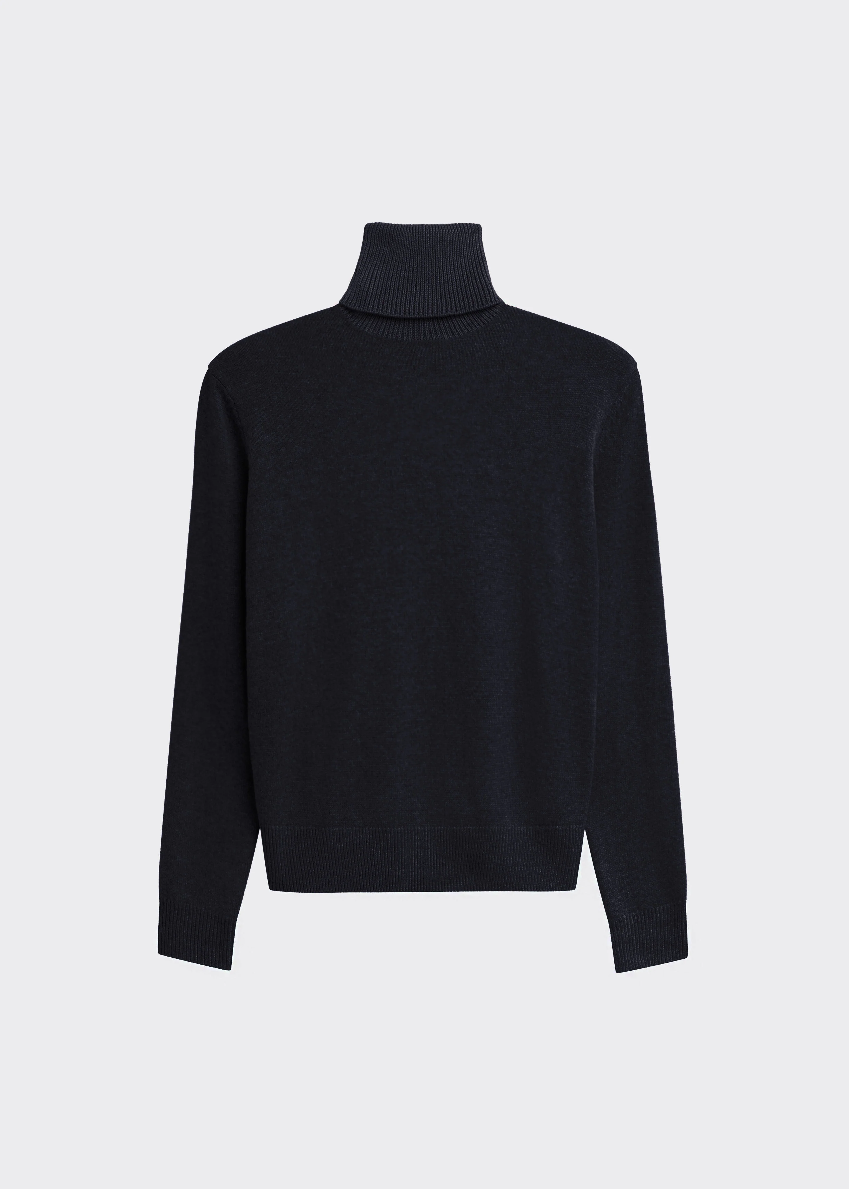 Koler Padded Knit Turtleneck - Black - Image 9