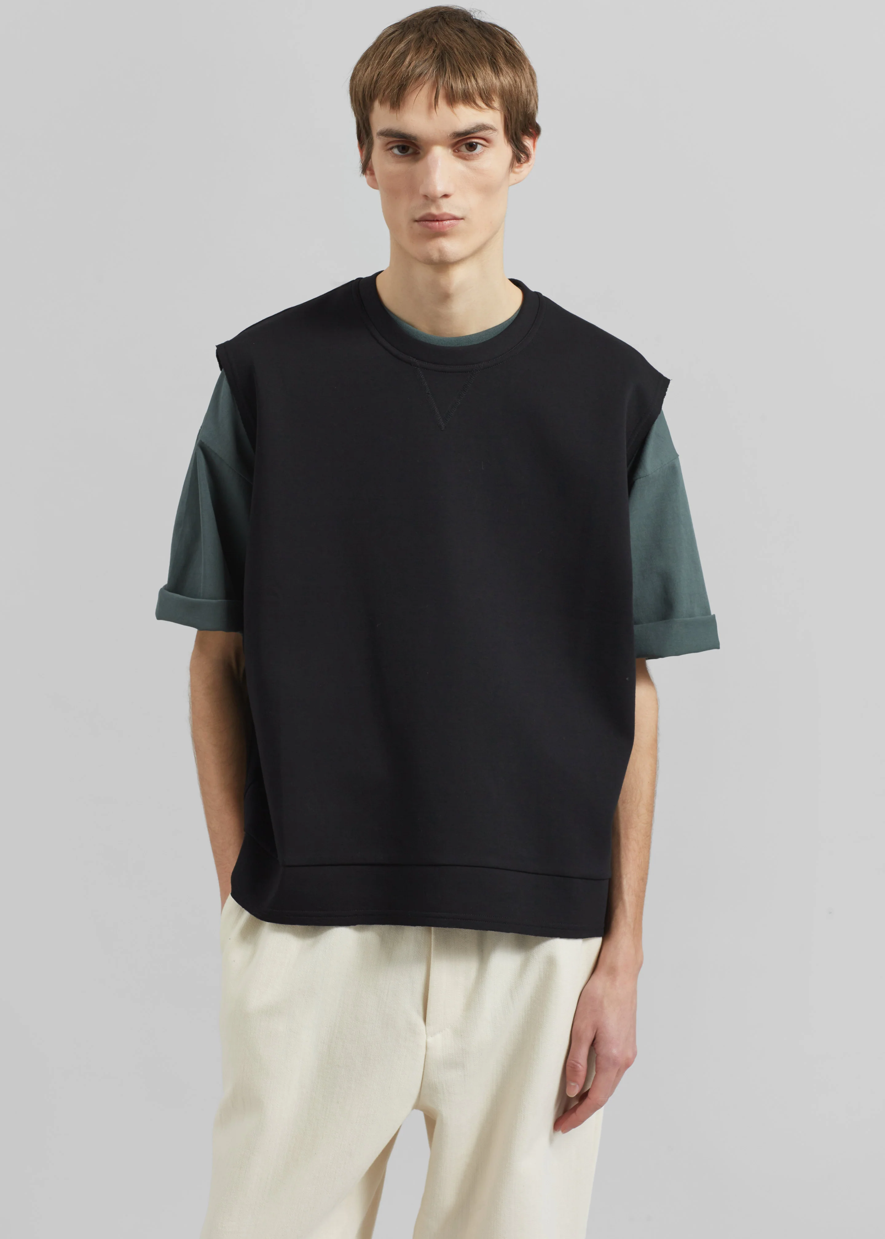 Laos Tank Top - Black - Image 3