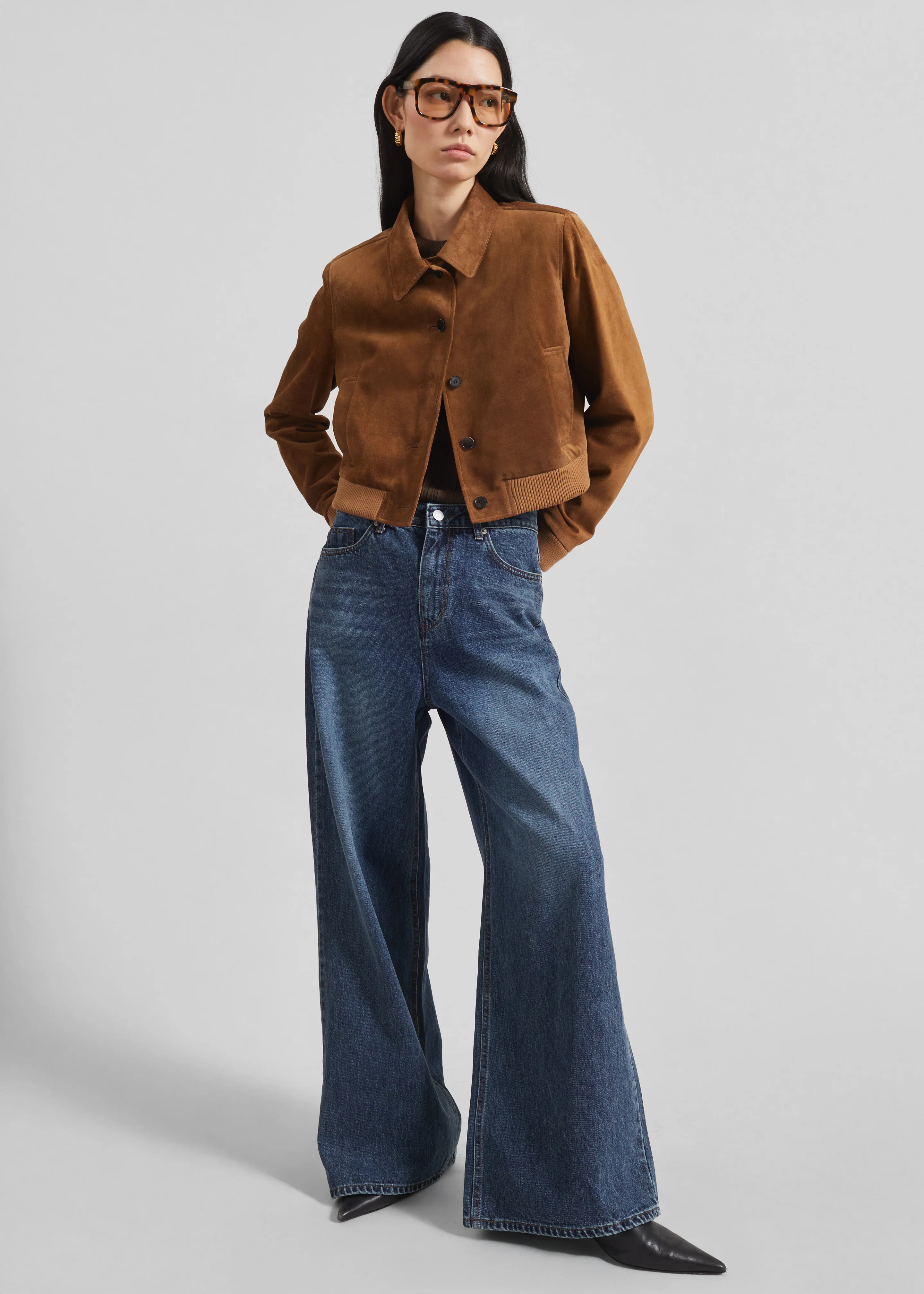 Larvik Wide Jeans - Medium Wash - Image 6