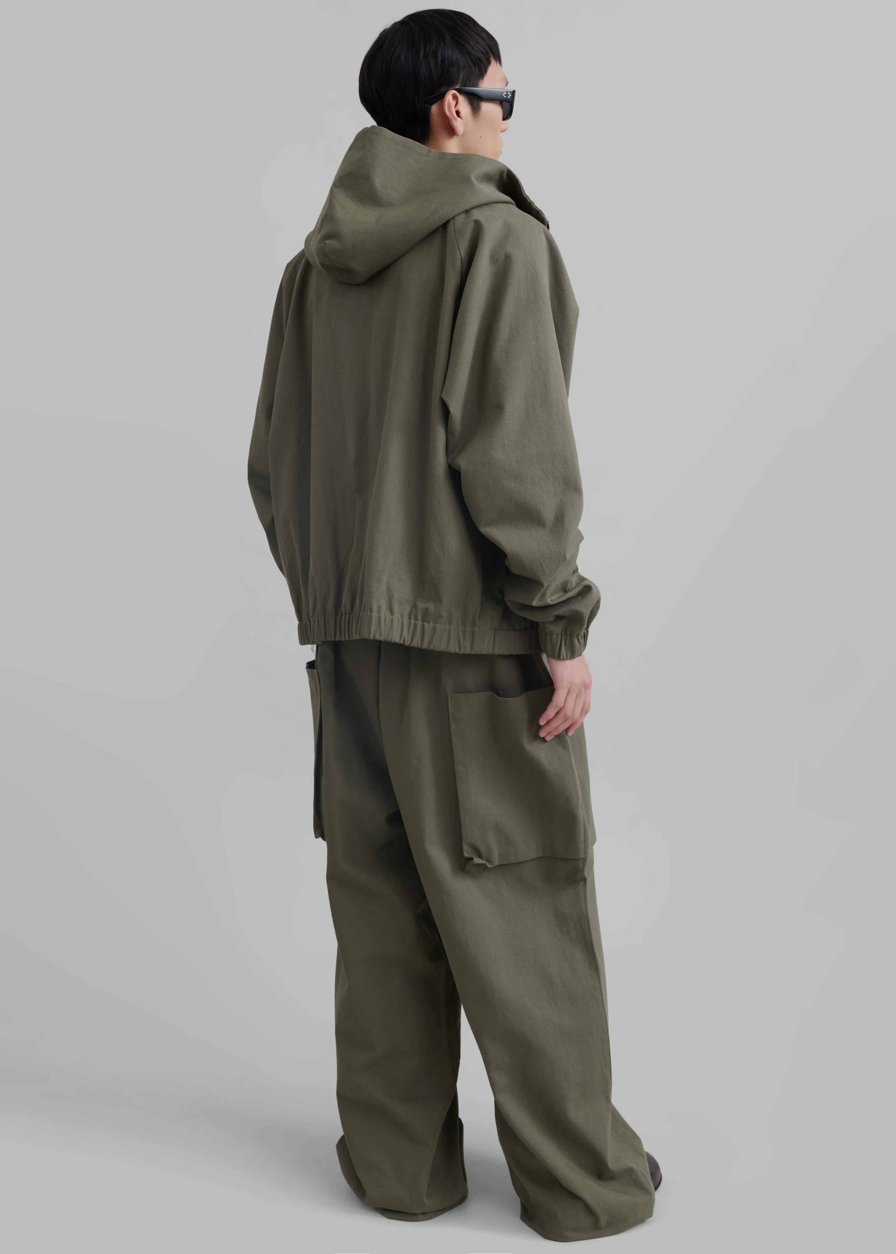 Lauri Hooded Jacket - Khaki - Image 11
