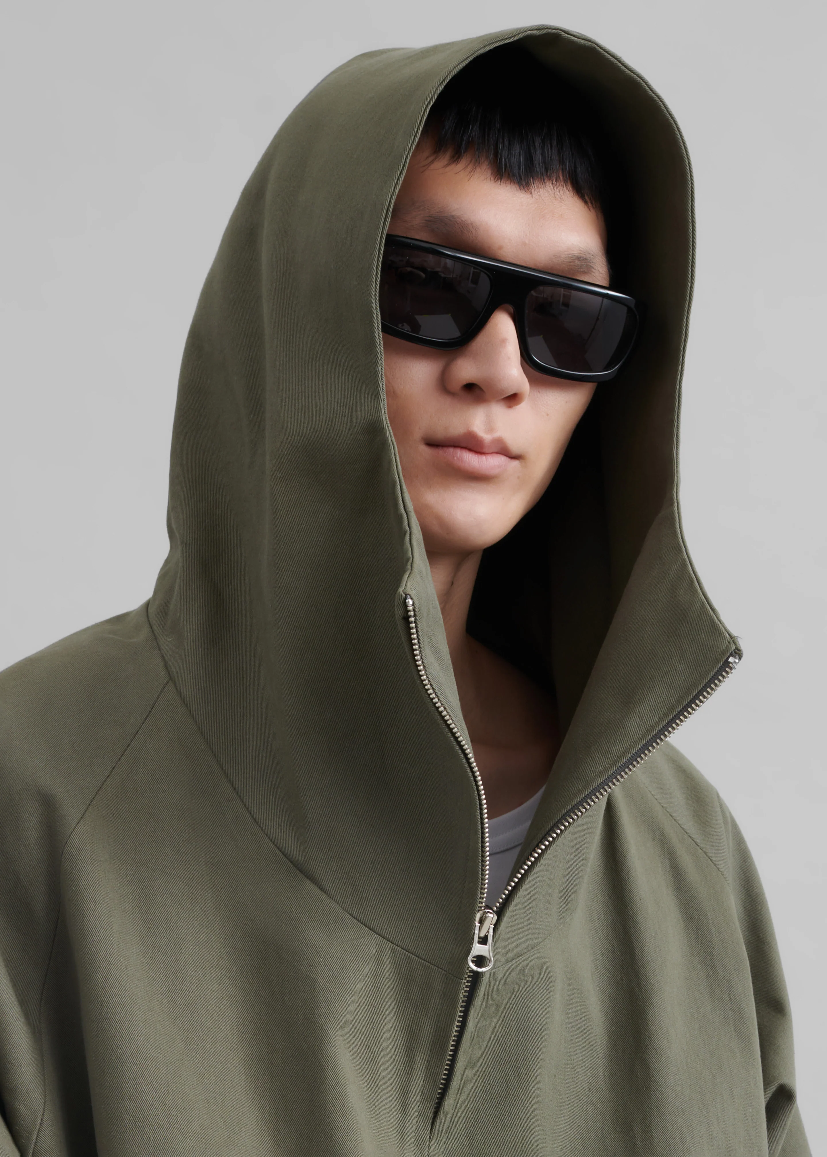 Lauri Hooded Jacket - Khaki - Image 6