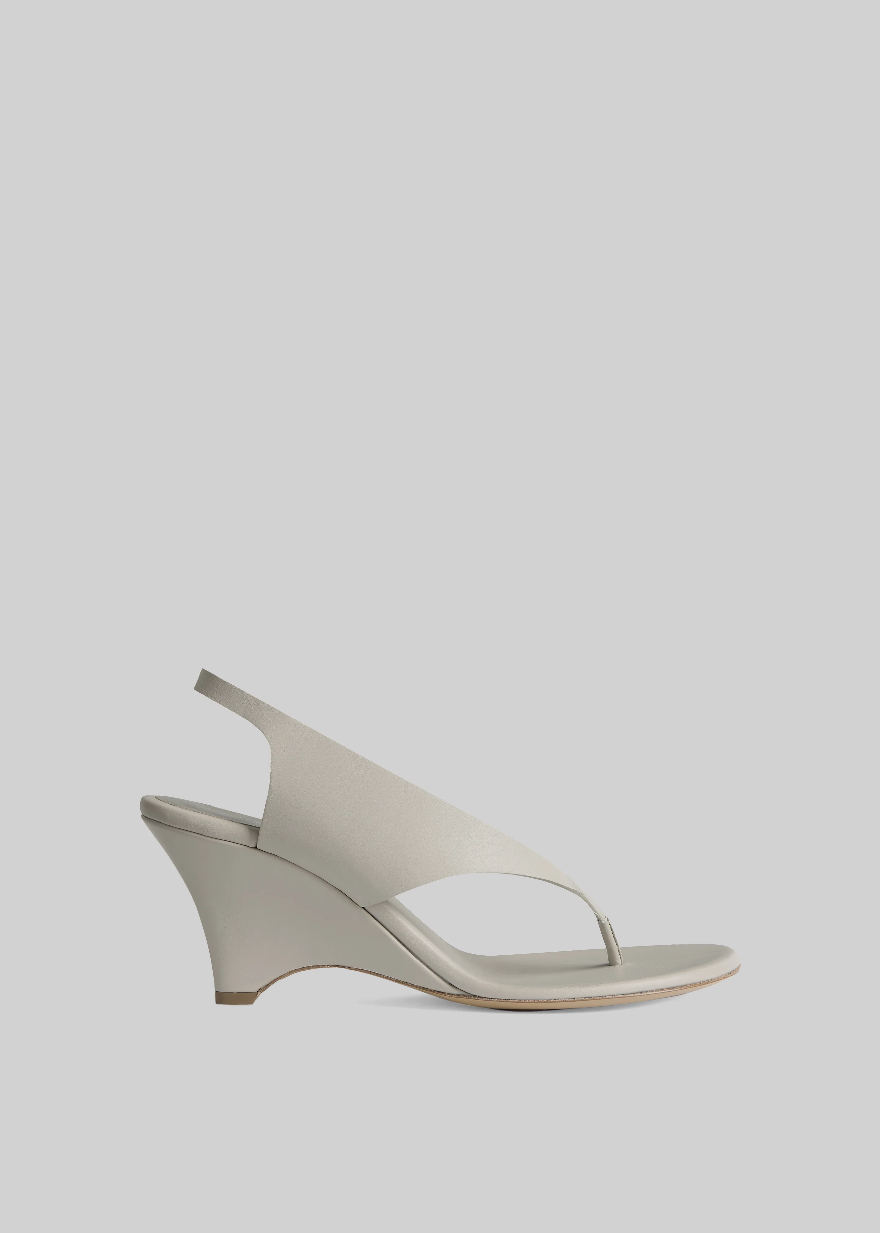 Le Monde Beryl Langley Thong Wedges - New Pearl - Image 3