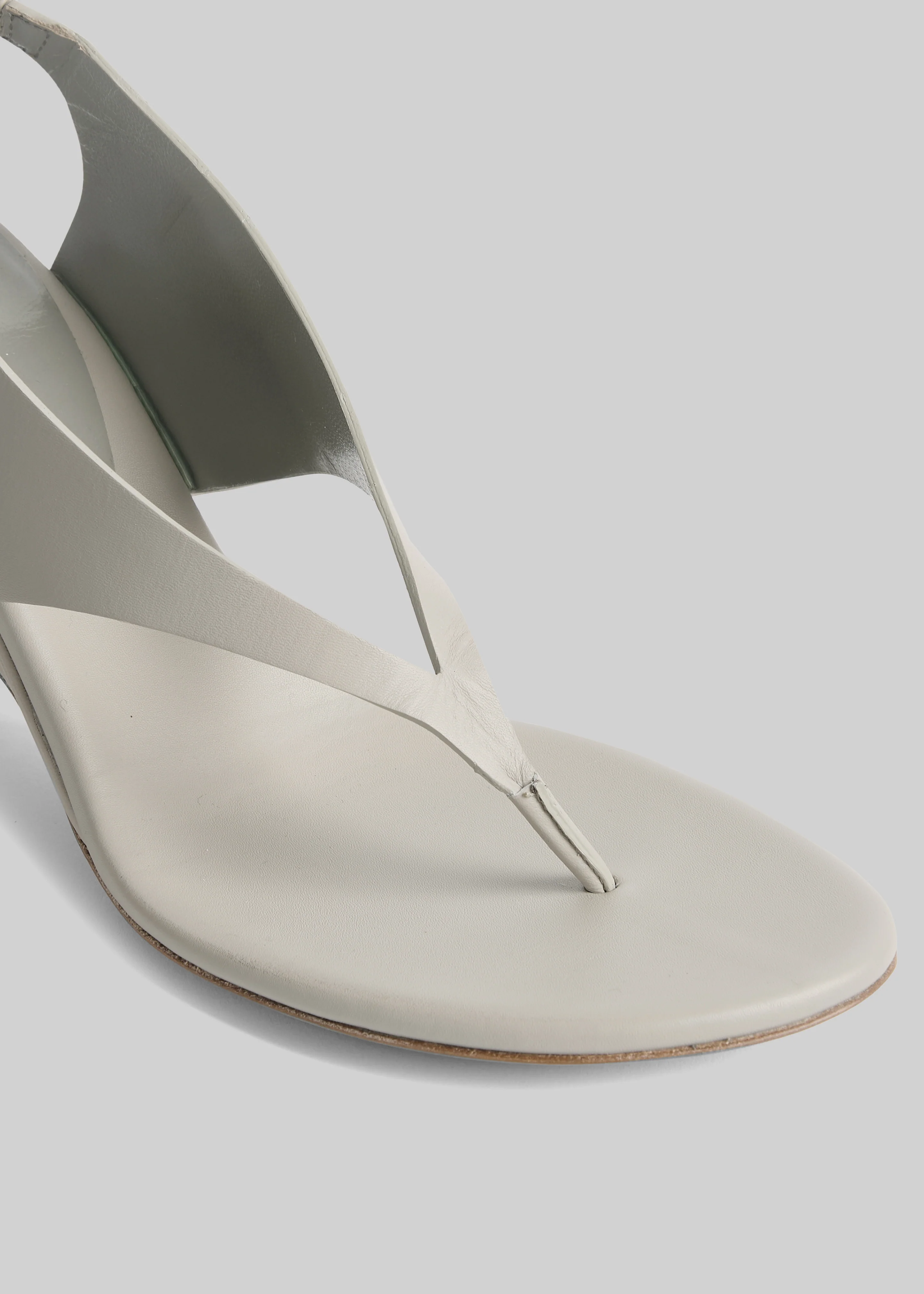 Le Monde Beryl Langley Thong Wedges - New Pearl - Image 6