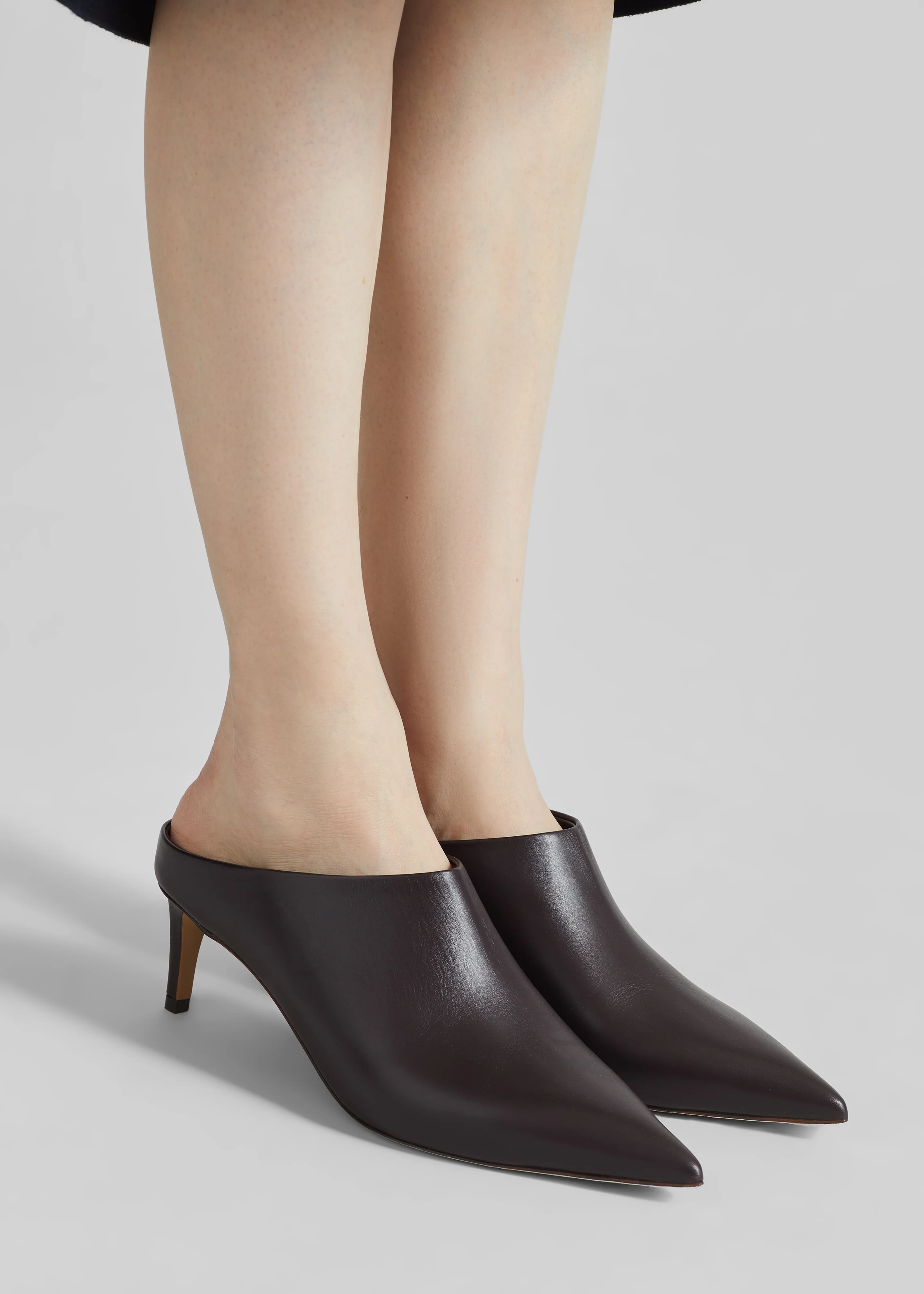 Le Monde Beryl Lou Mules - Plum - Image 4