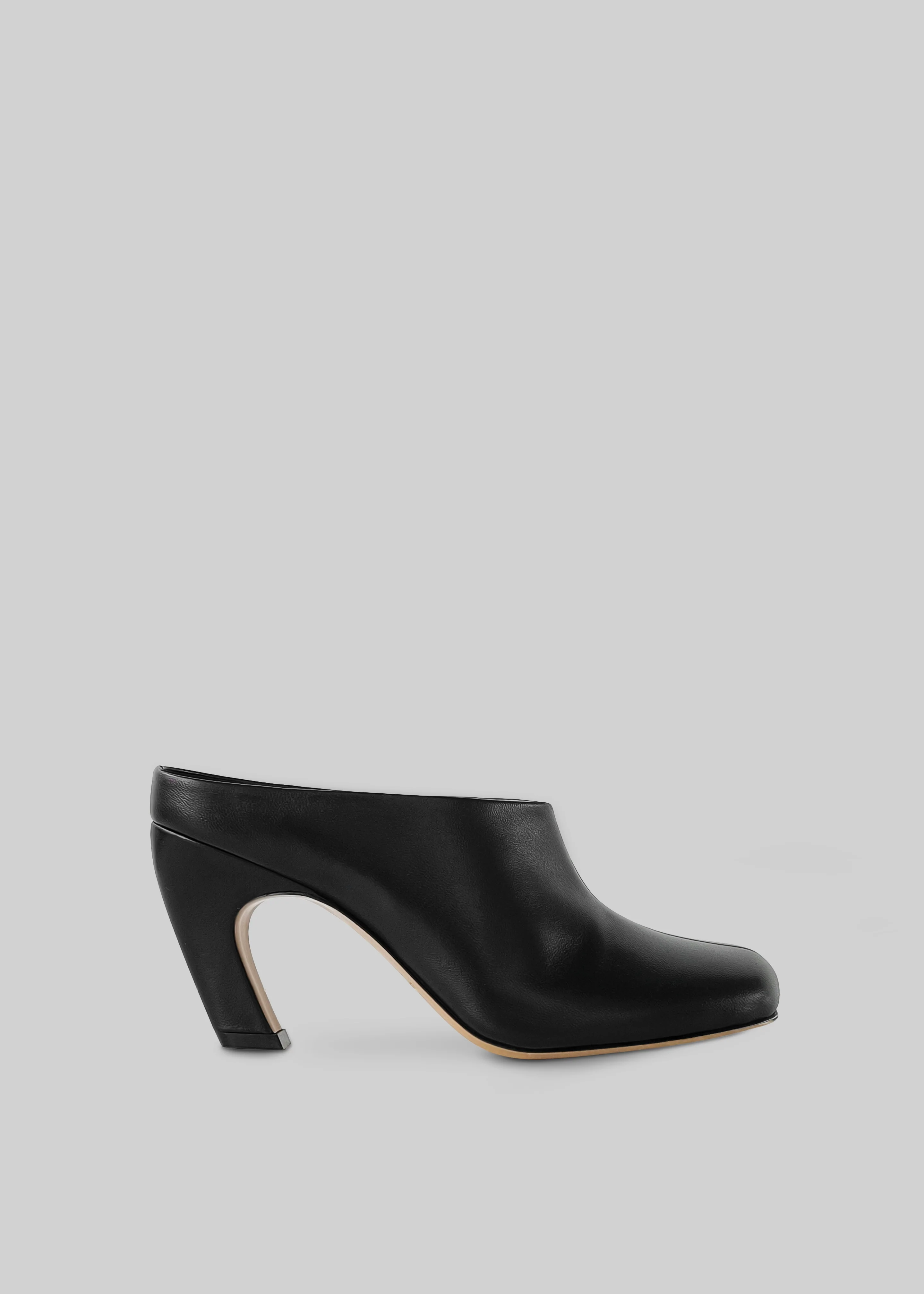 Le Monde Beryl Mica Mules - Black - Image 3