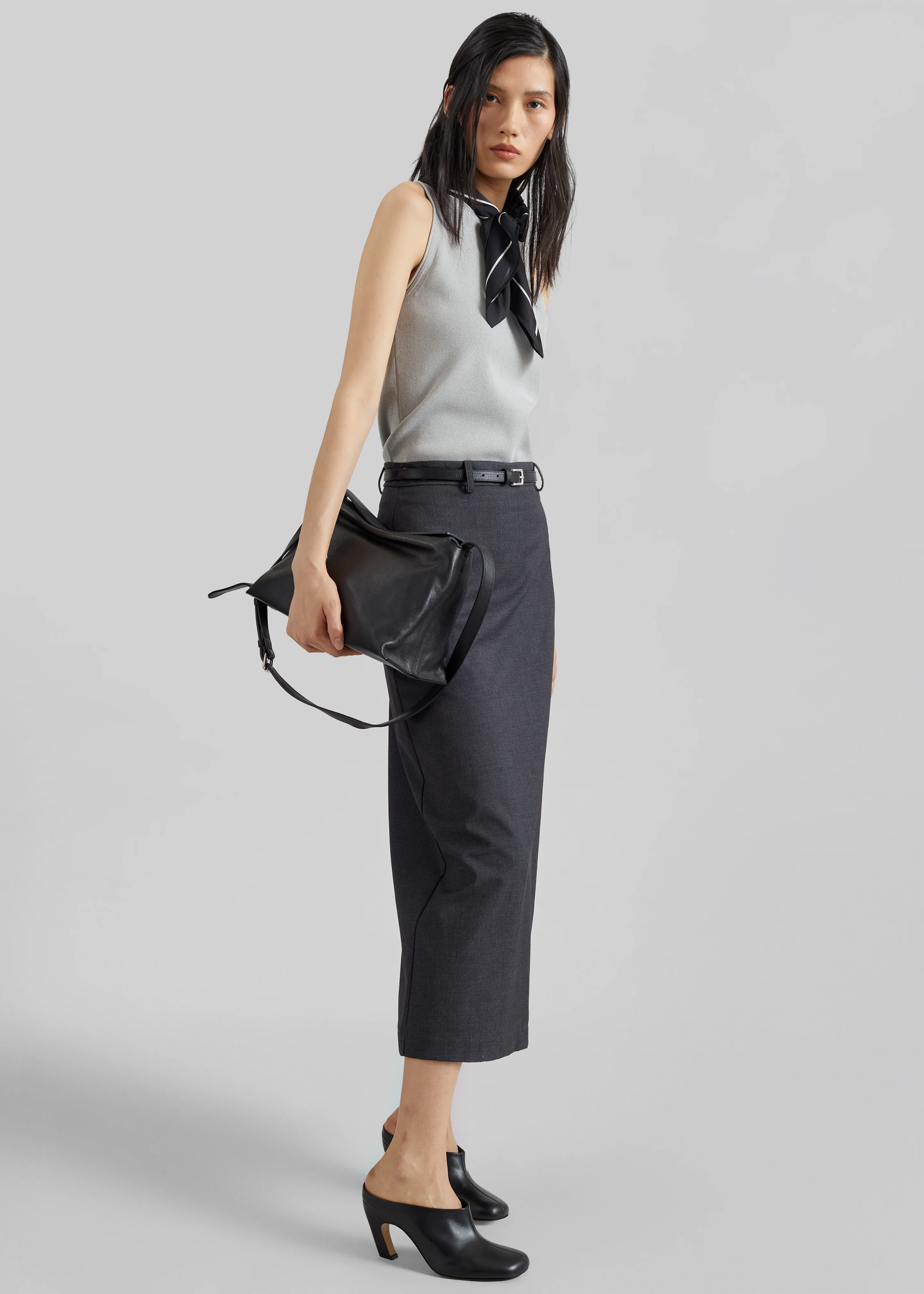 Le Monde Beryl Mica Mules - Black - Image 6