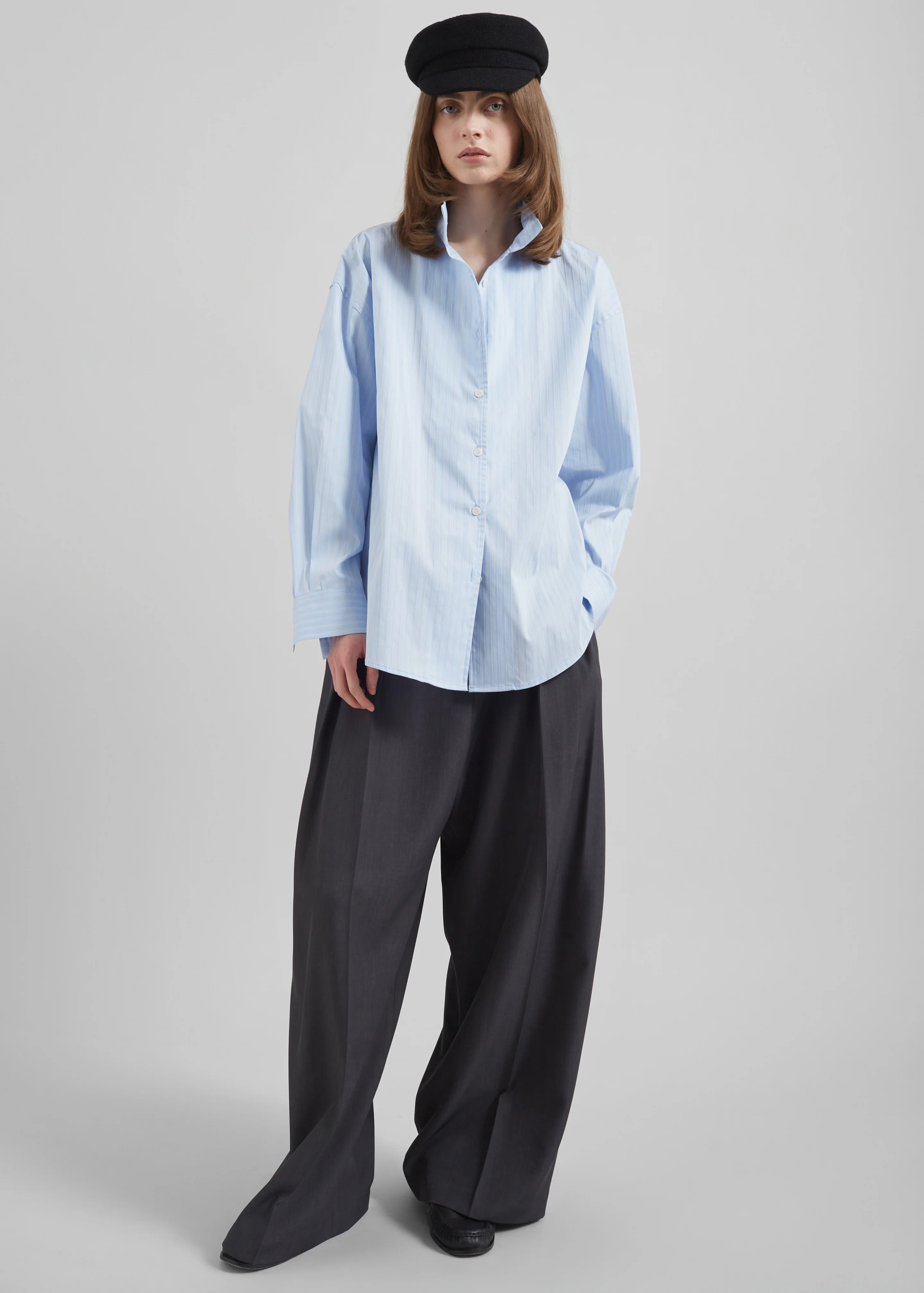 Lecco Striped Shirt - Blue - Image 3