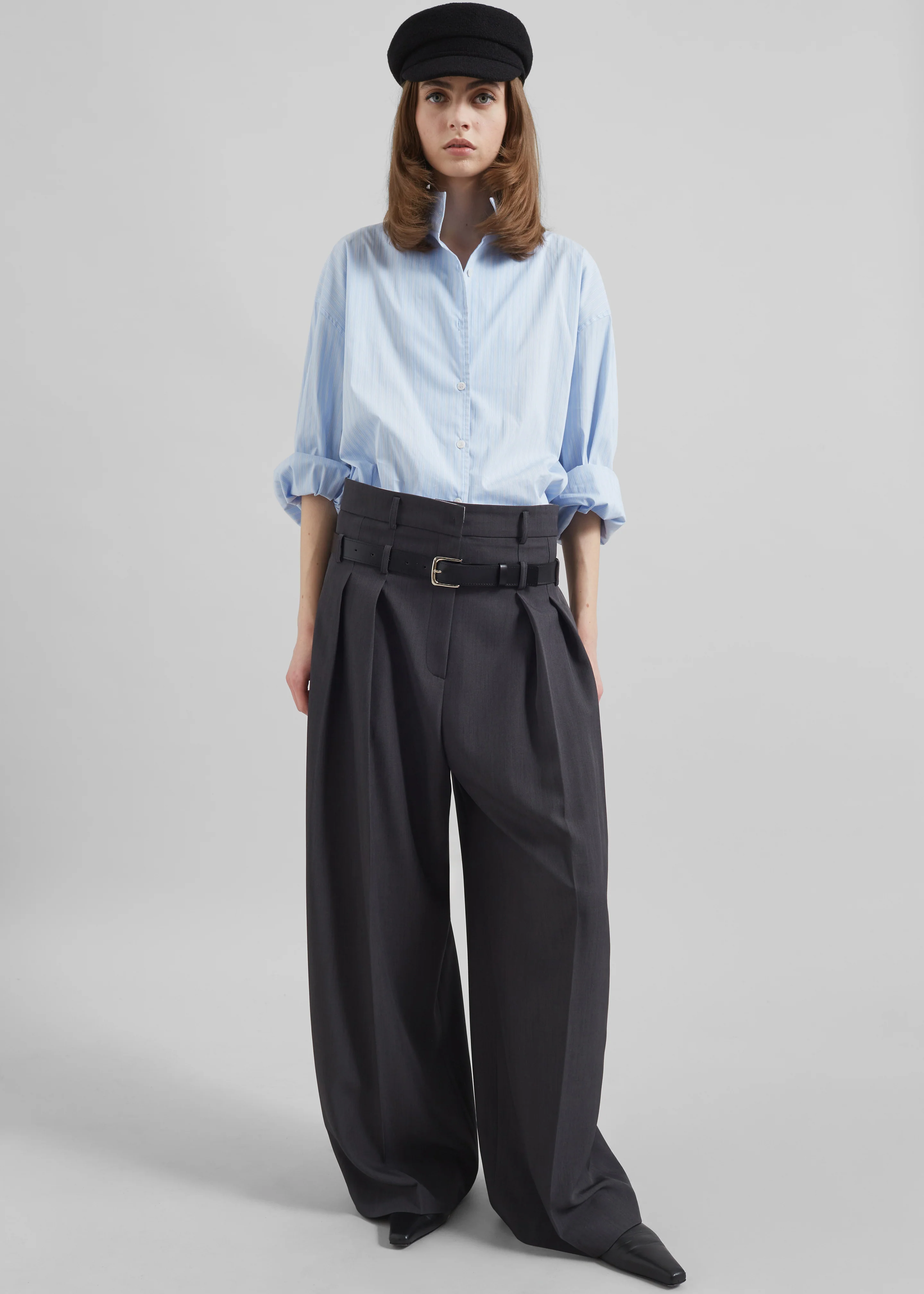 Lecco Striped Shirt - Blue - Image 5