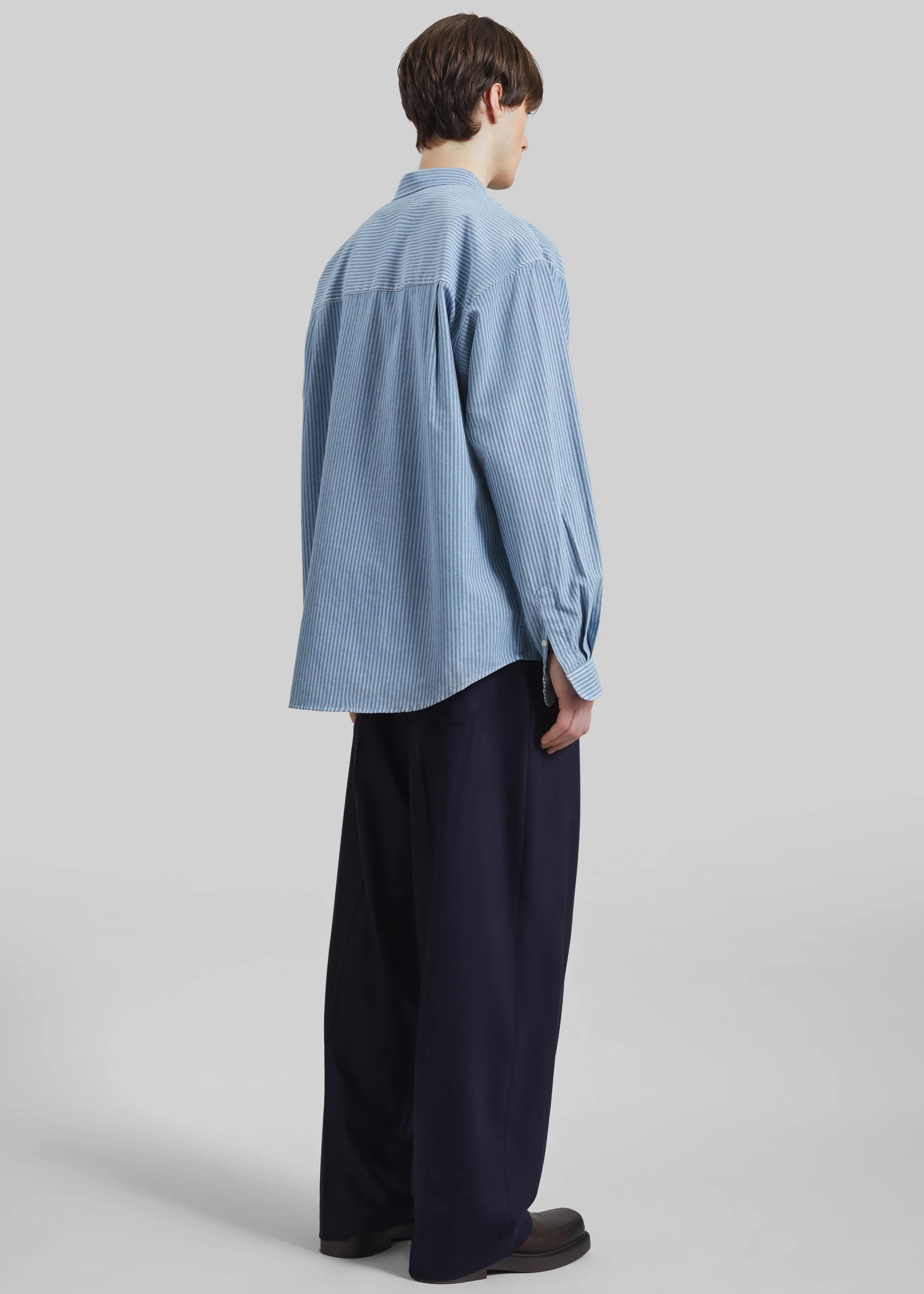 Legan Shirt - Blue Stripe - Image 7