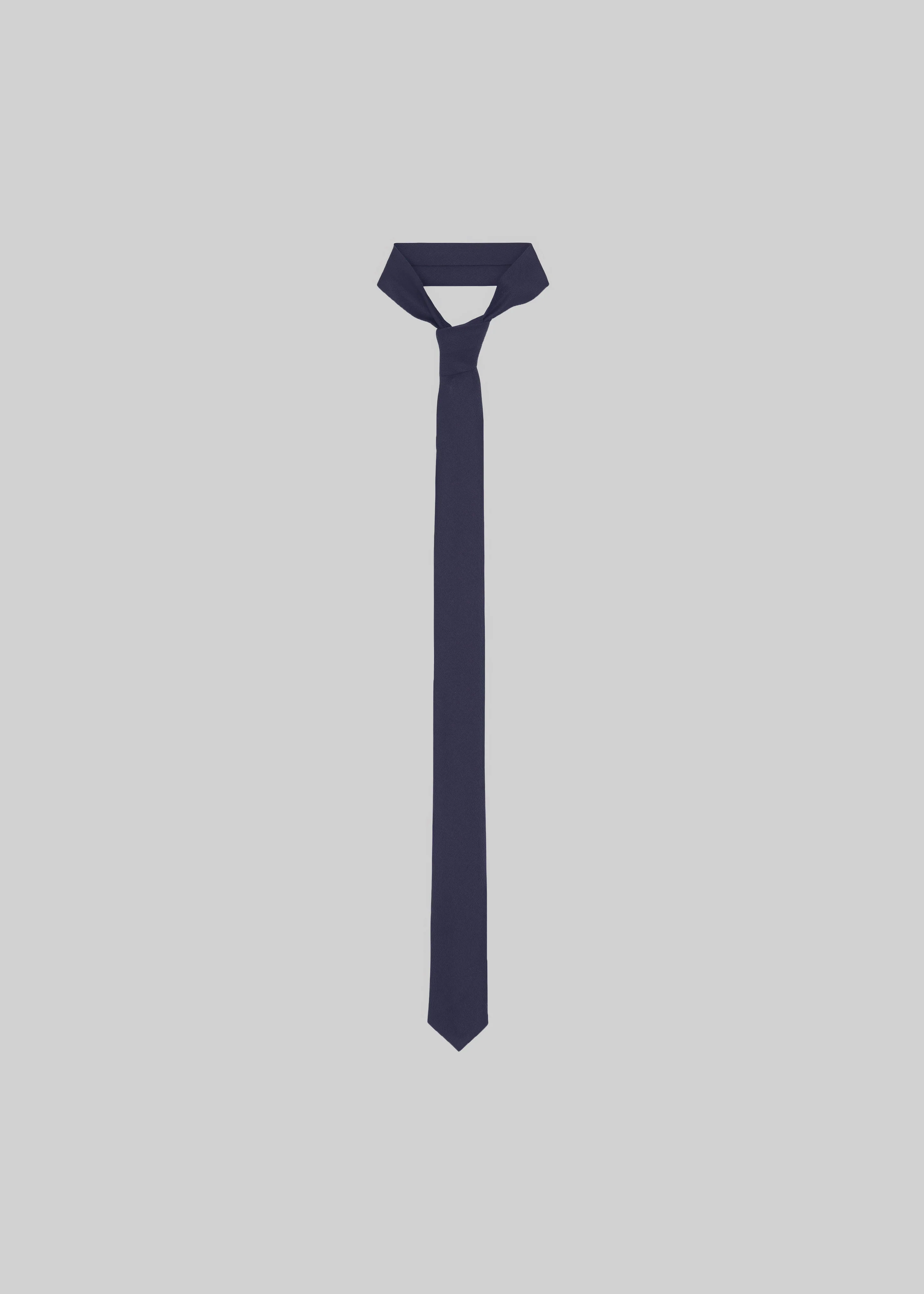 Lene Tie - Navy - Image 2