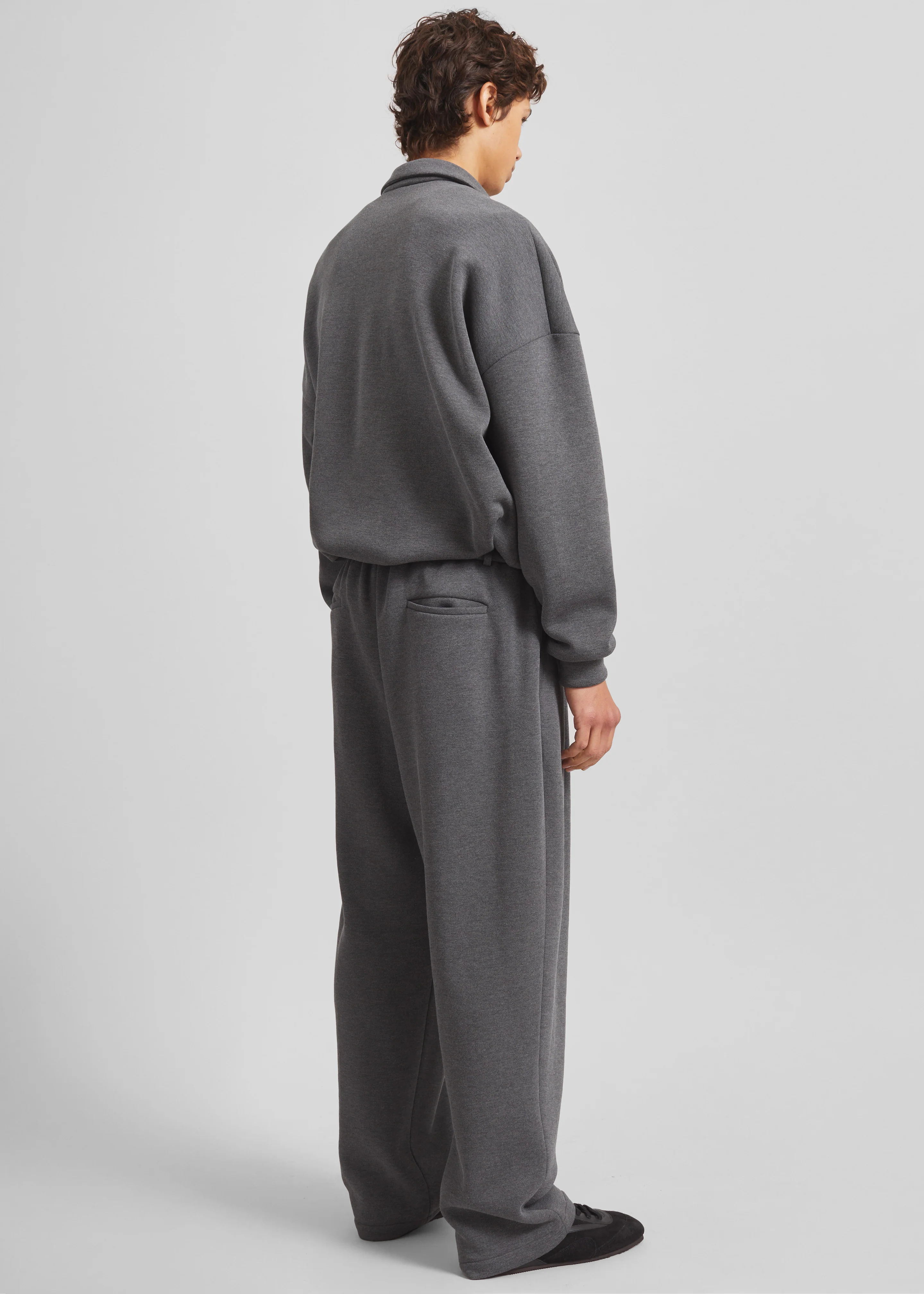 Lenham Polo Sweatshirt - Grey - Image 7