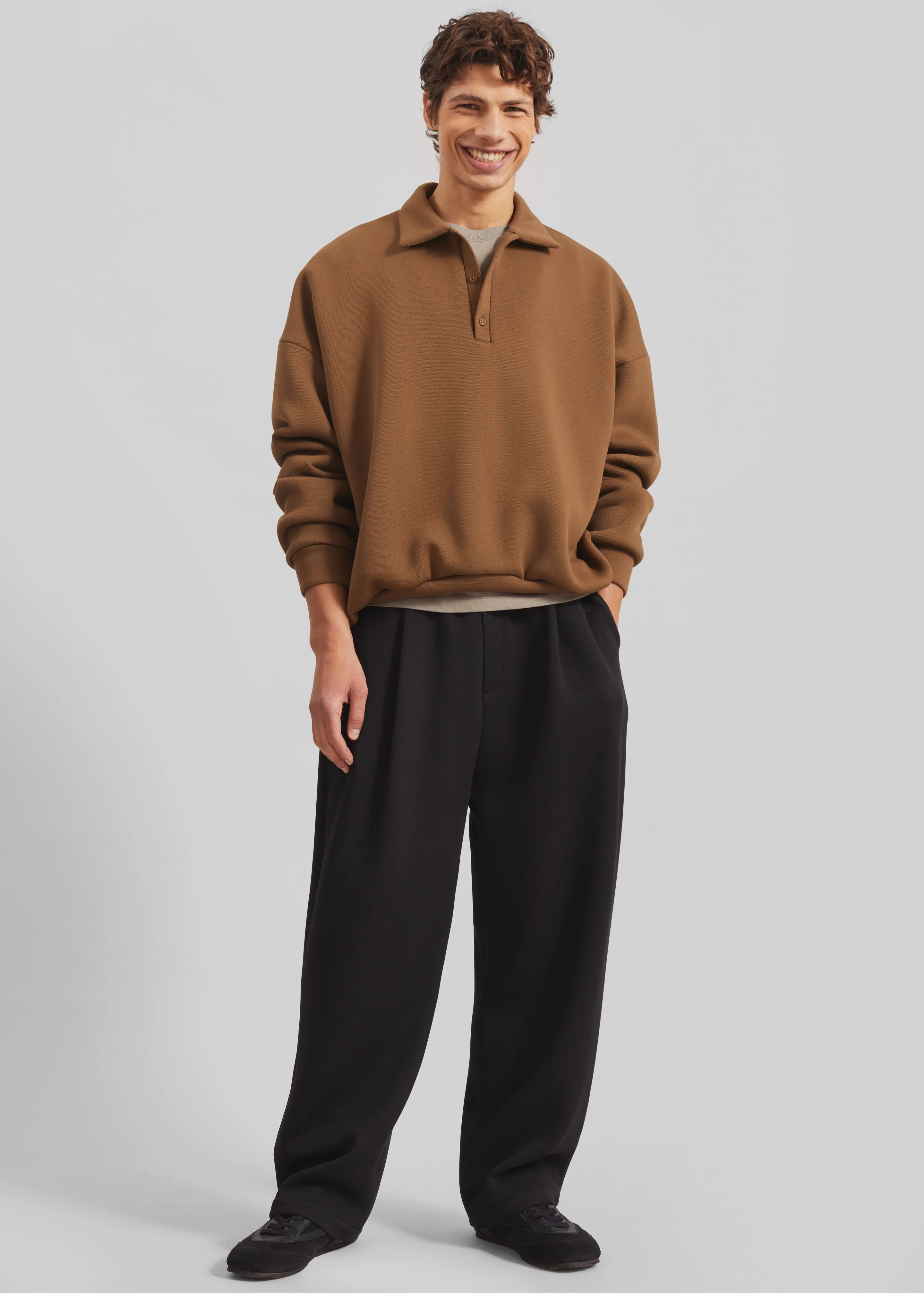 Lenham Straight Pants - Black - Image 2