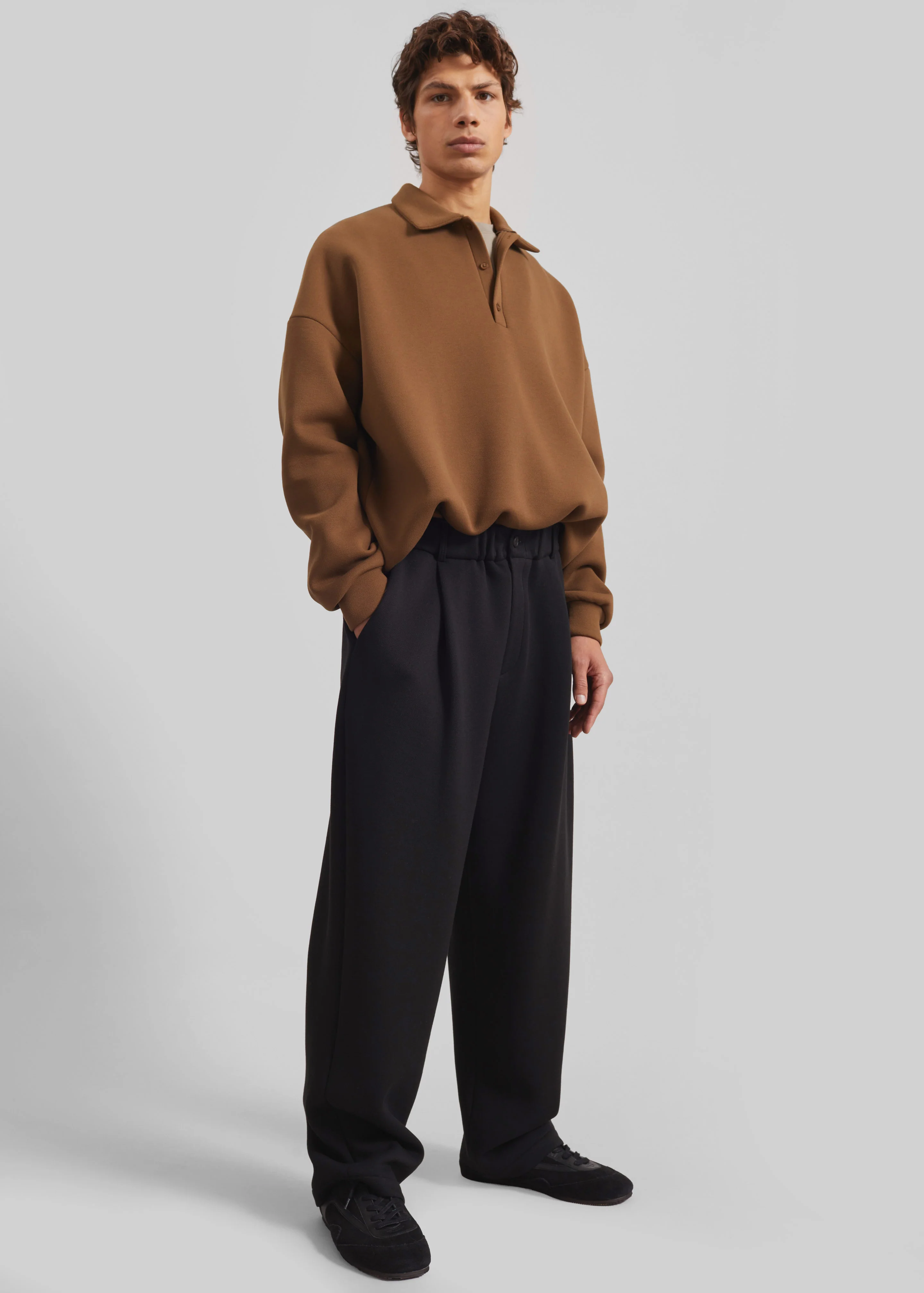 Lenham Straight Pants - Black - Image 6