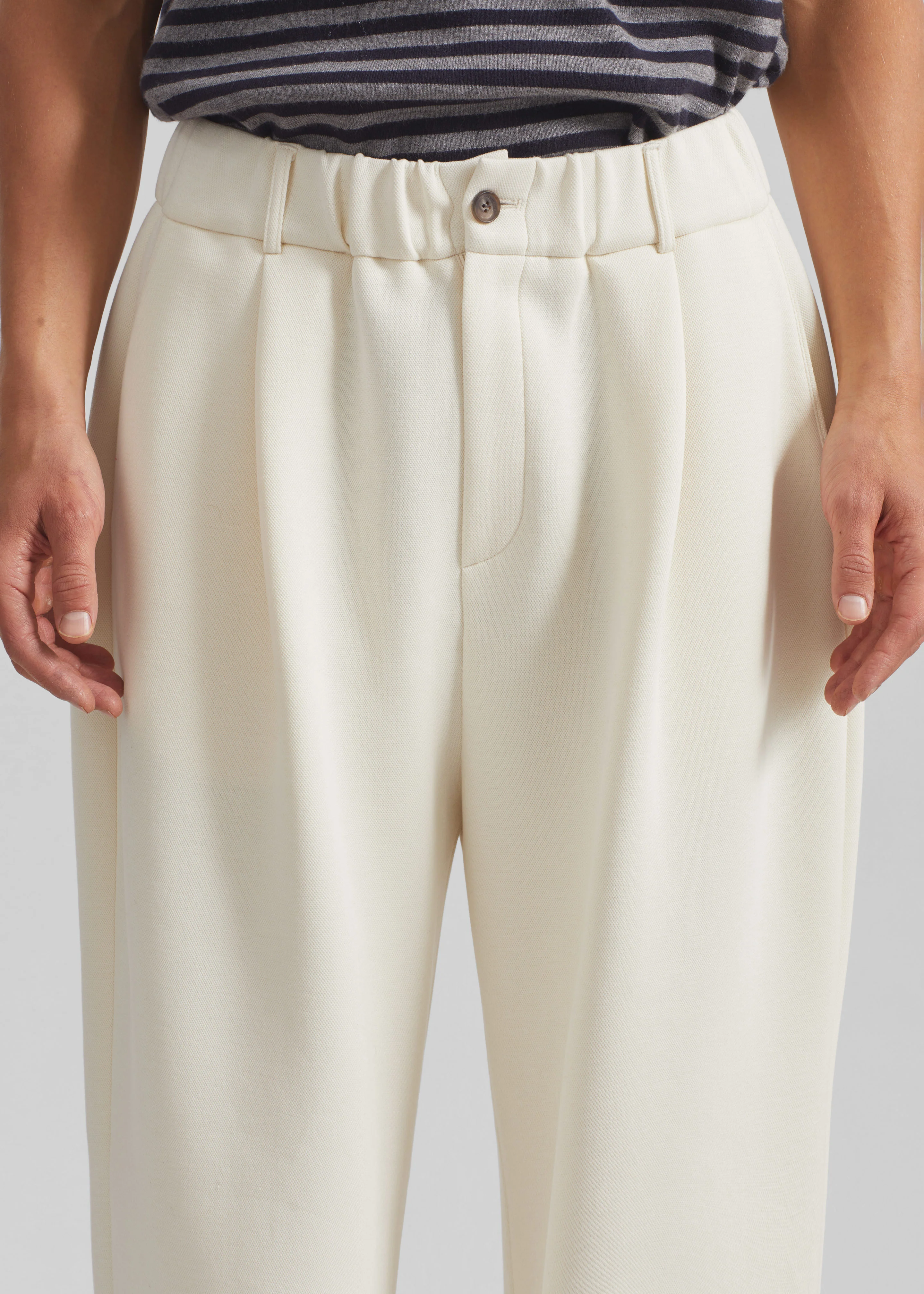 Lenham Straight Pants - Ivory - Image 3