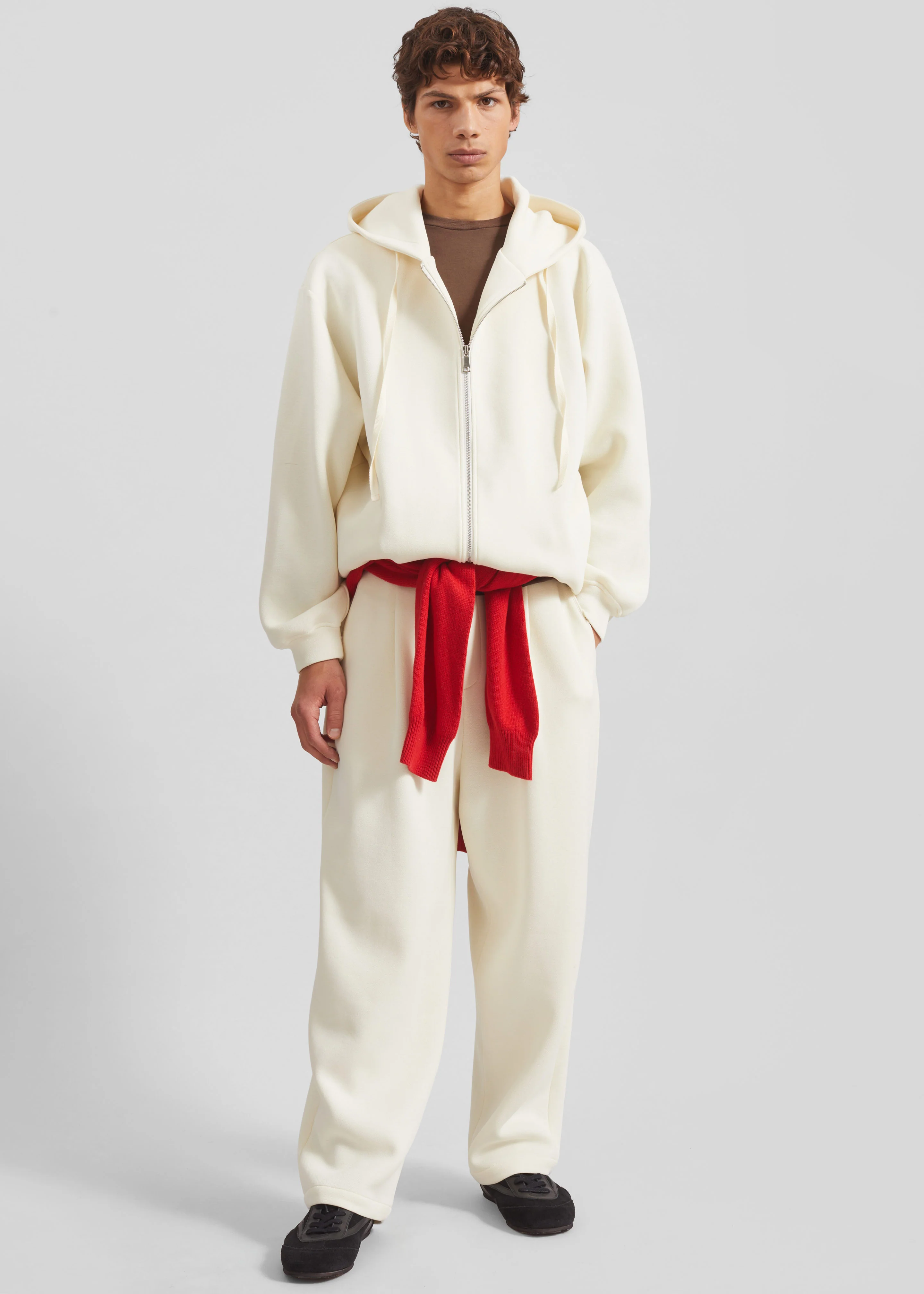 Lenham Straight Pants - Ivory - Image 4