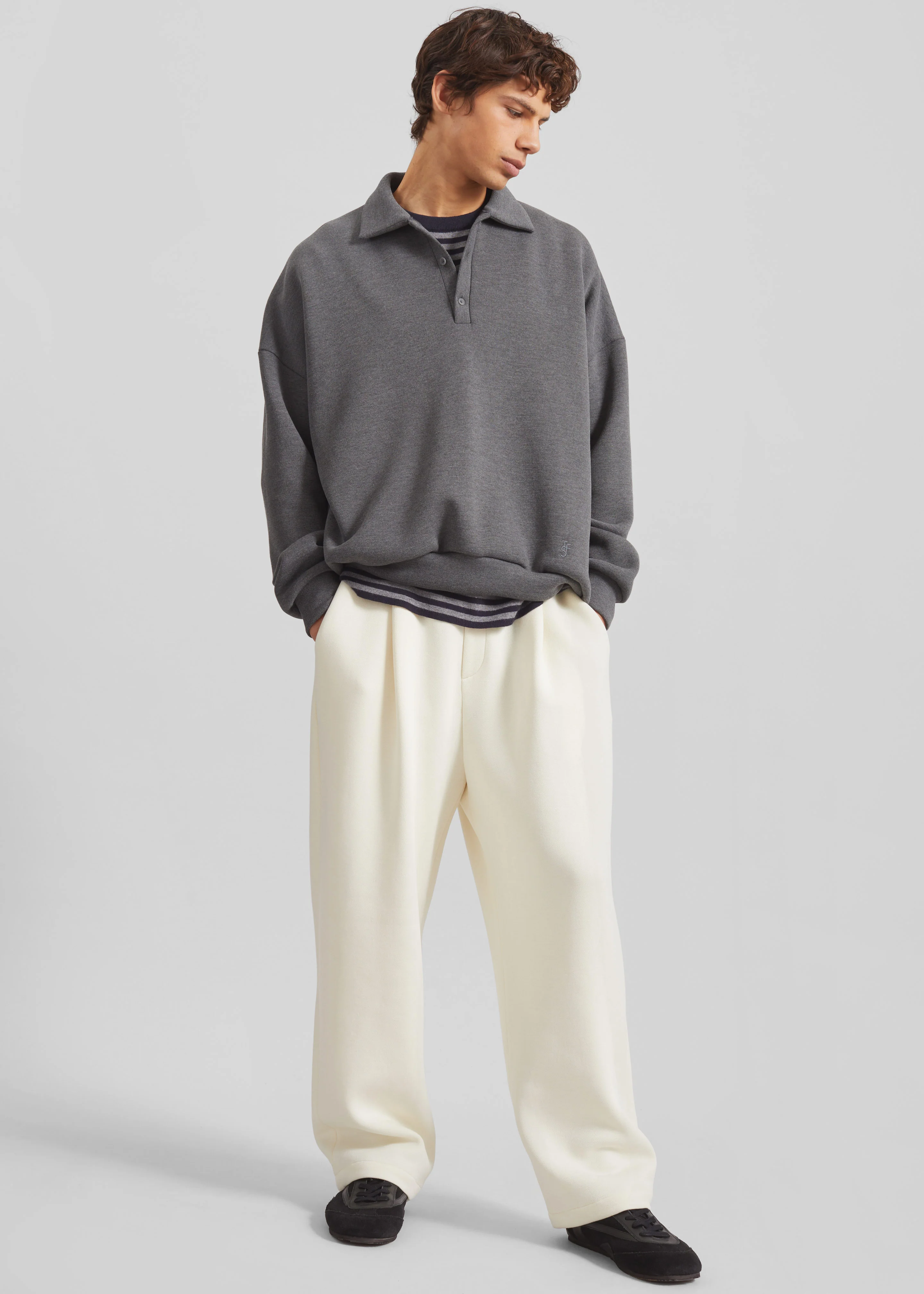 Lenham Straight Pants - Ivory - Image 6