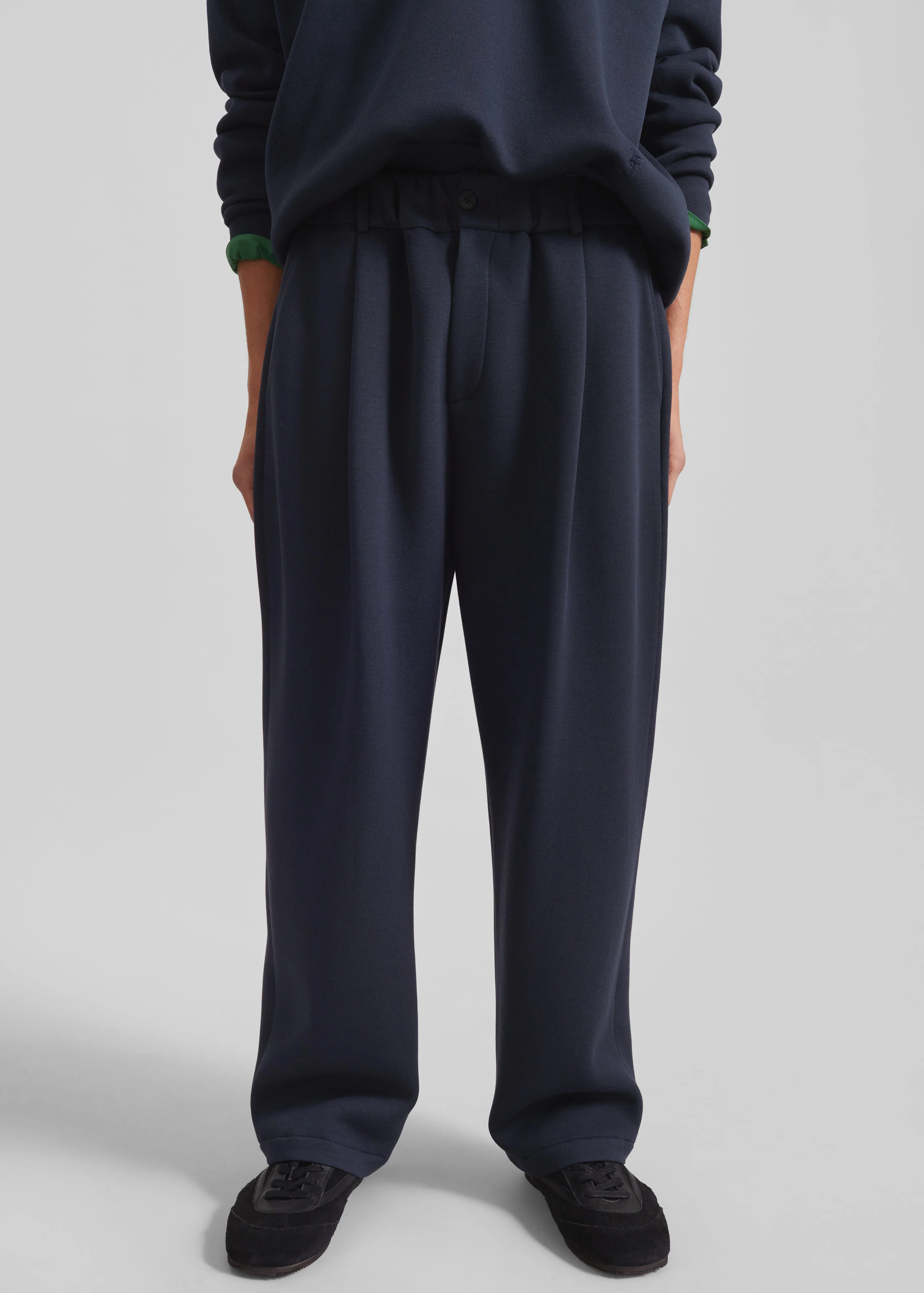 Lenham Straight Pants - Navy - Image 2