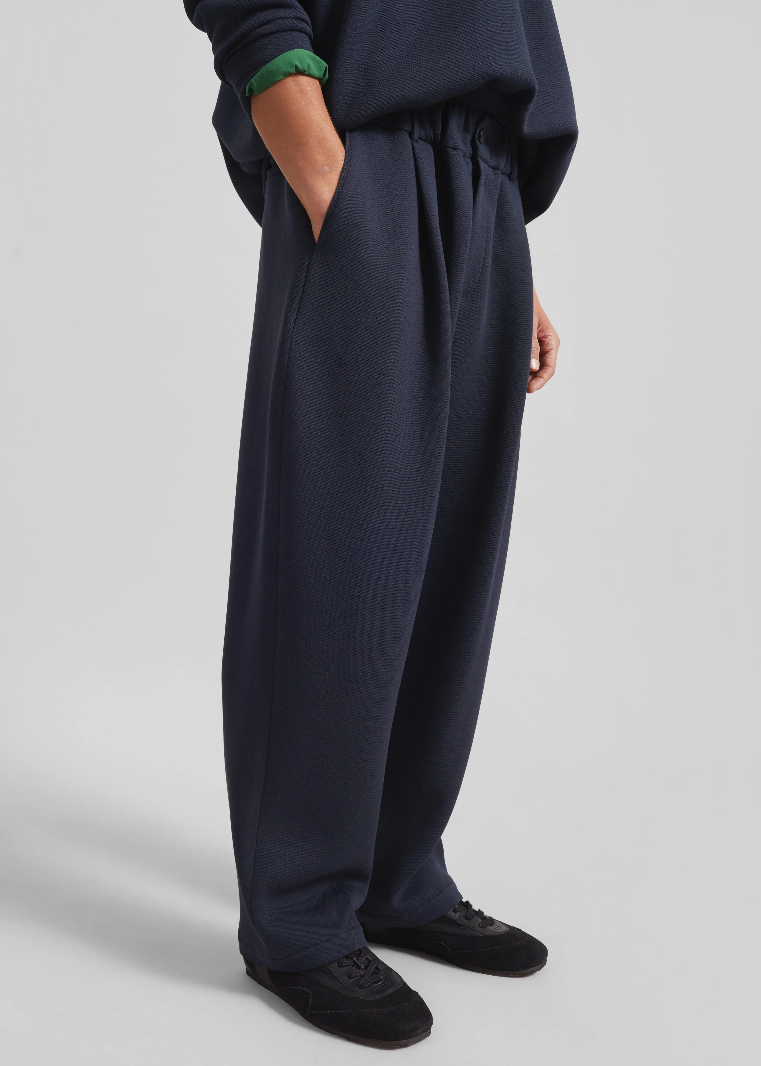 Lenham Straight Pants - Navy - Image 5