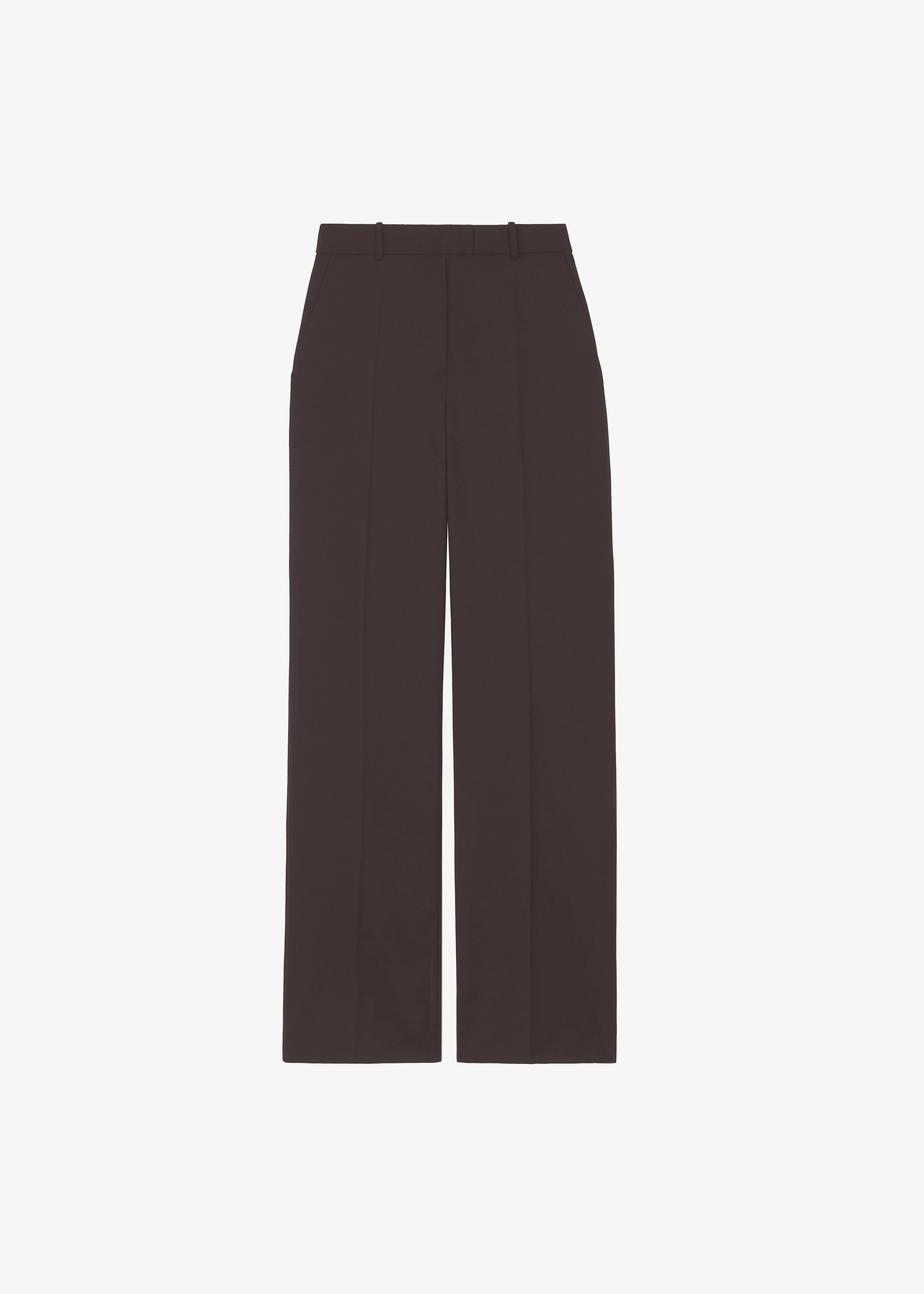 Lenora Straight Trousers - Brown - Image 11