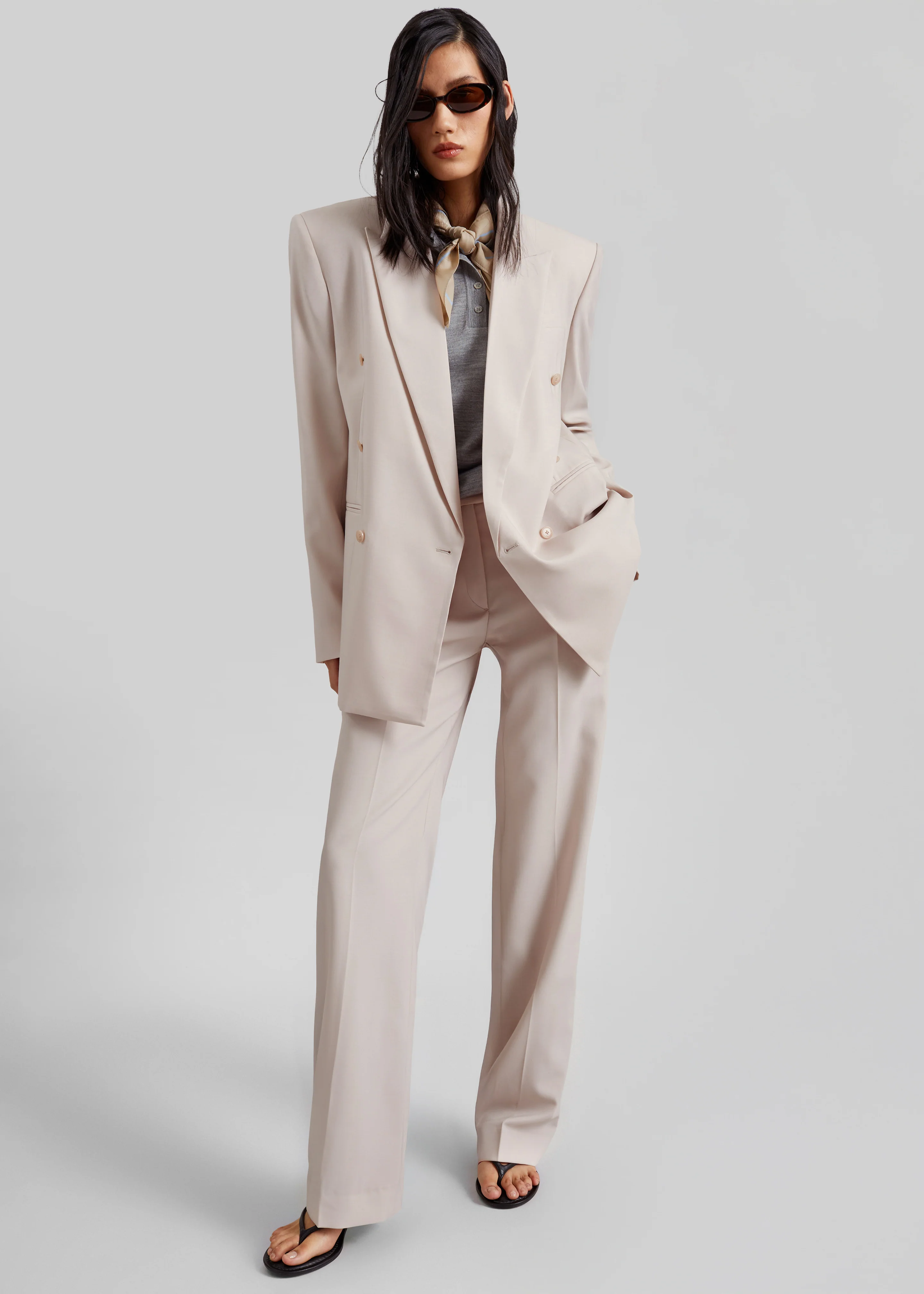 Lenora Trousers - Faded Pink - Image 3