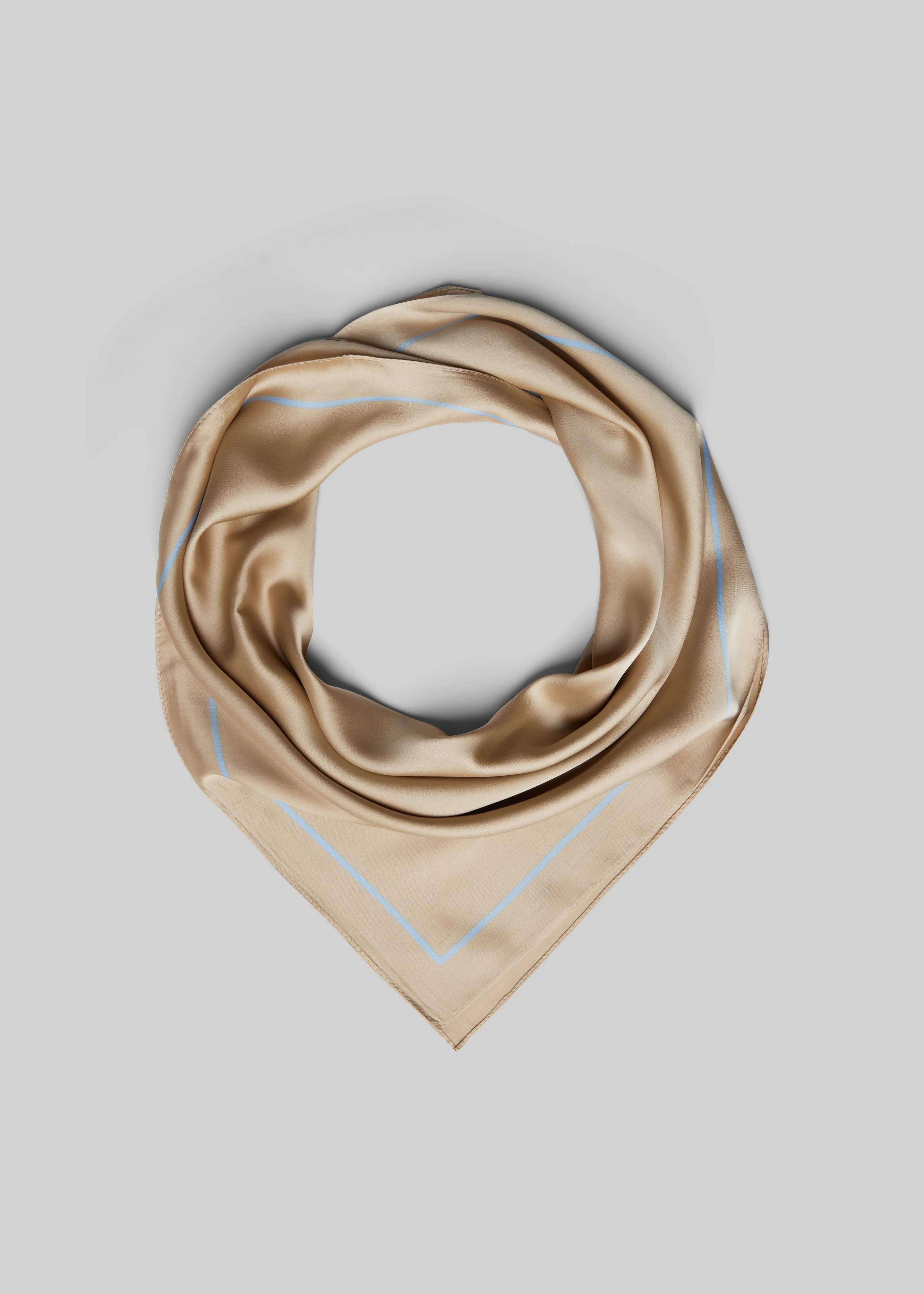 Lerici Square Scarf - Beige - Image 2
