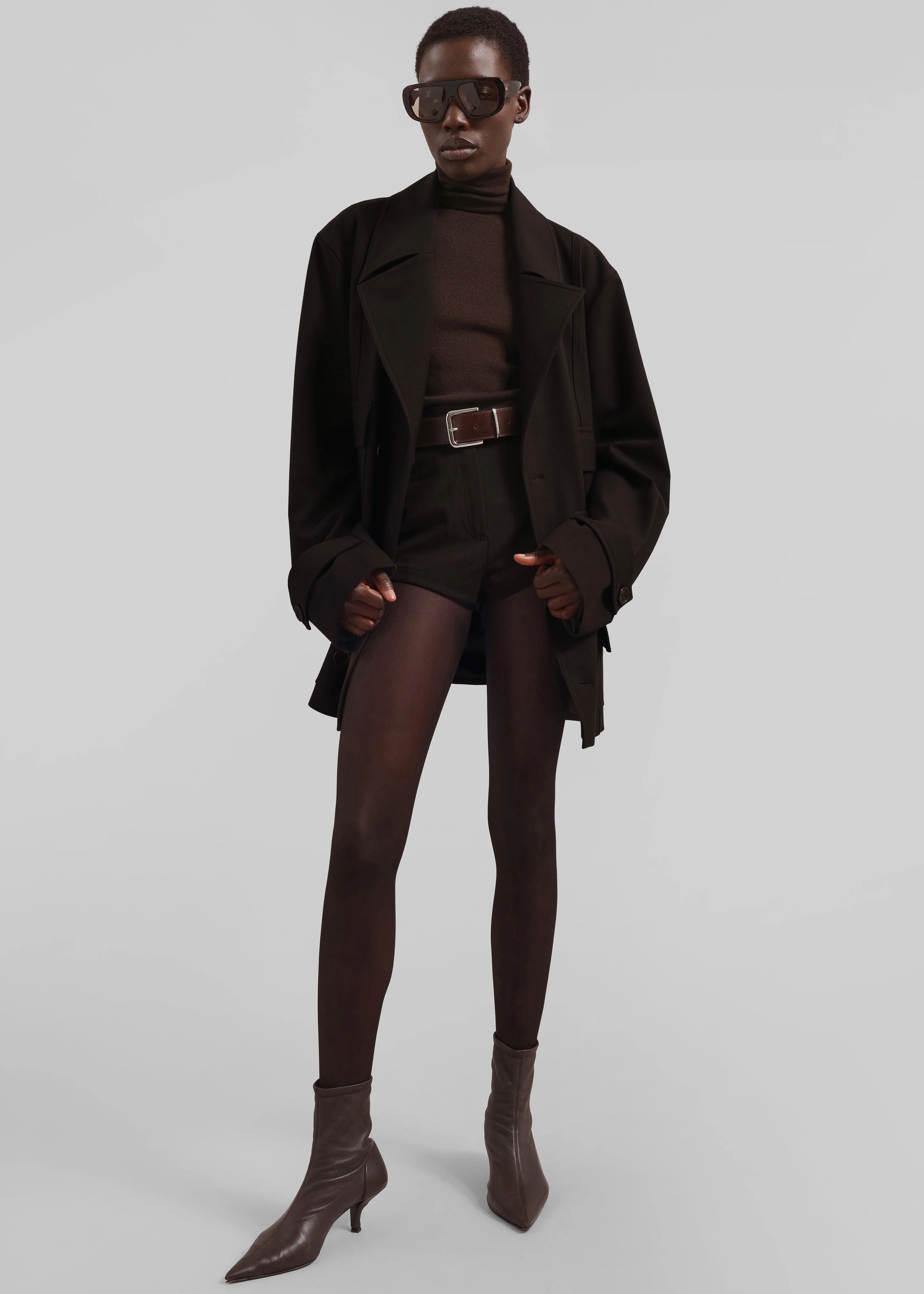 Loen Hot Pants - Brown - Image 3