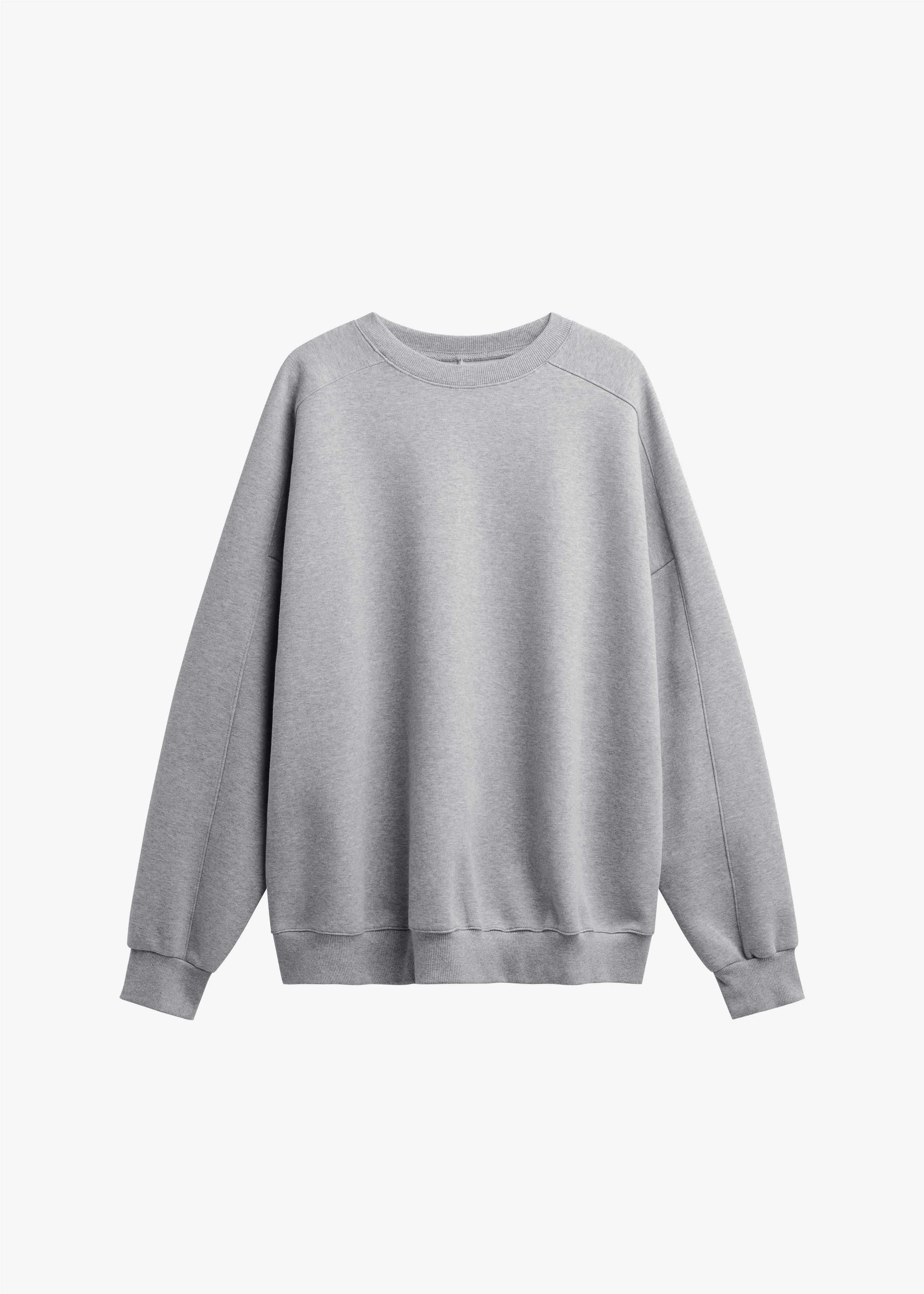 Lonay Balloon Sleeve Sweatshirt - Grey - Image 8