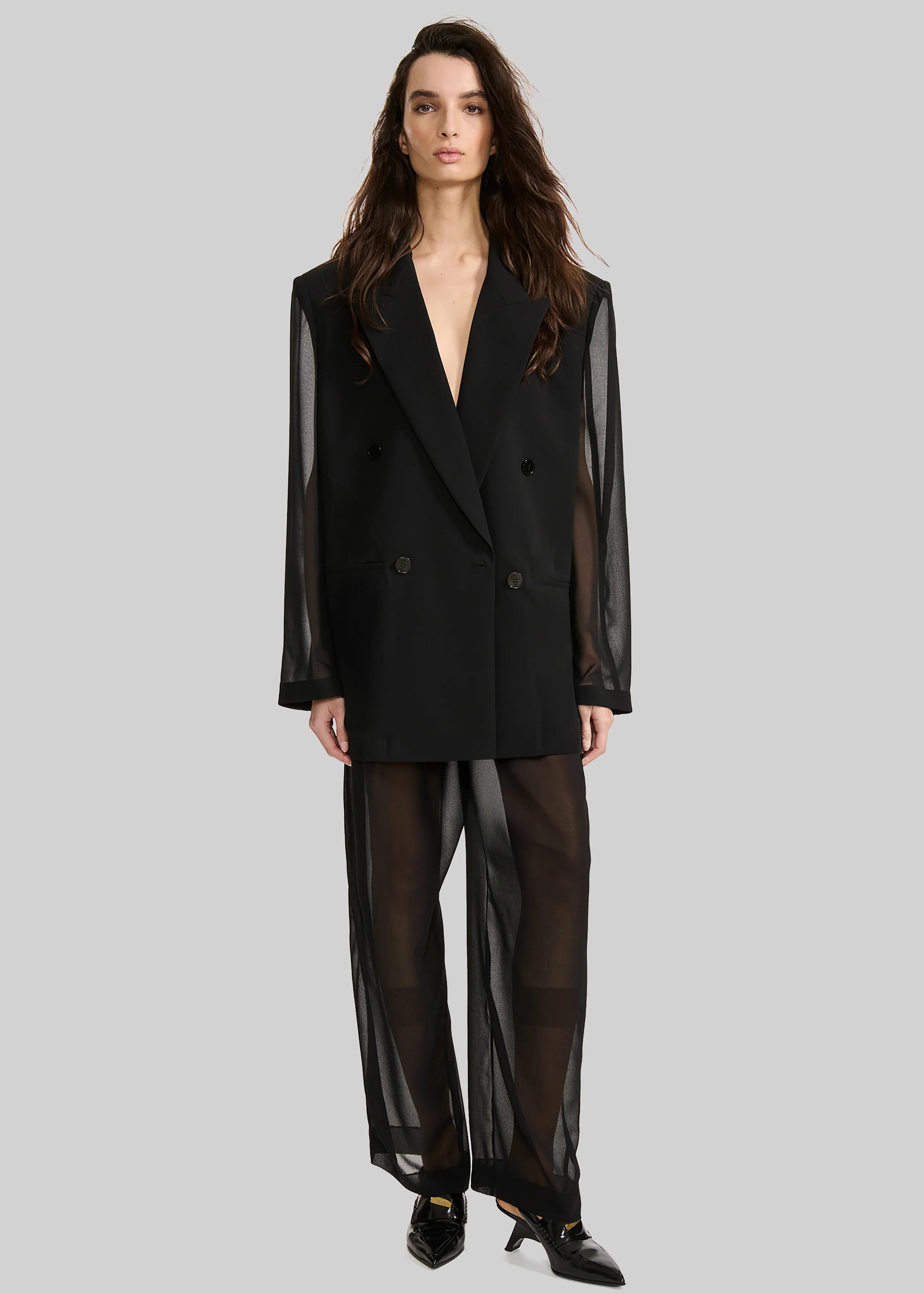 Louis Gabriel Nouchi Large Jogging Pants - Black - Image 7