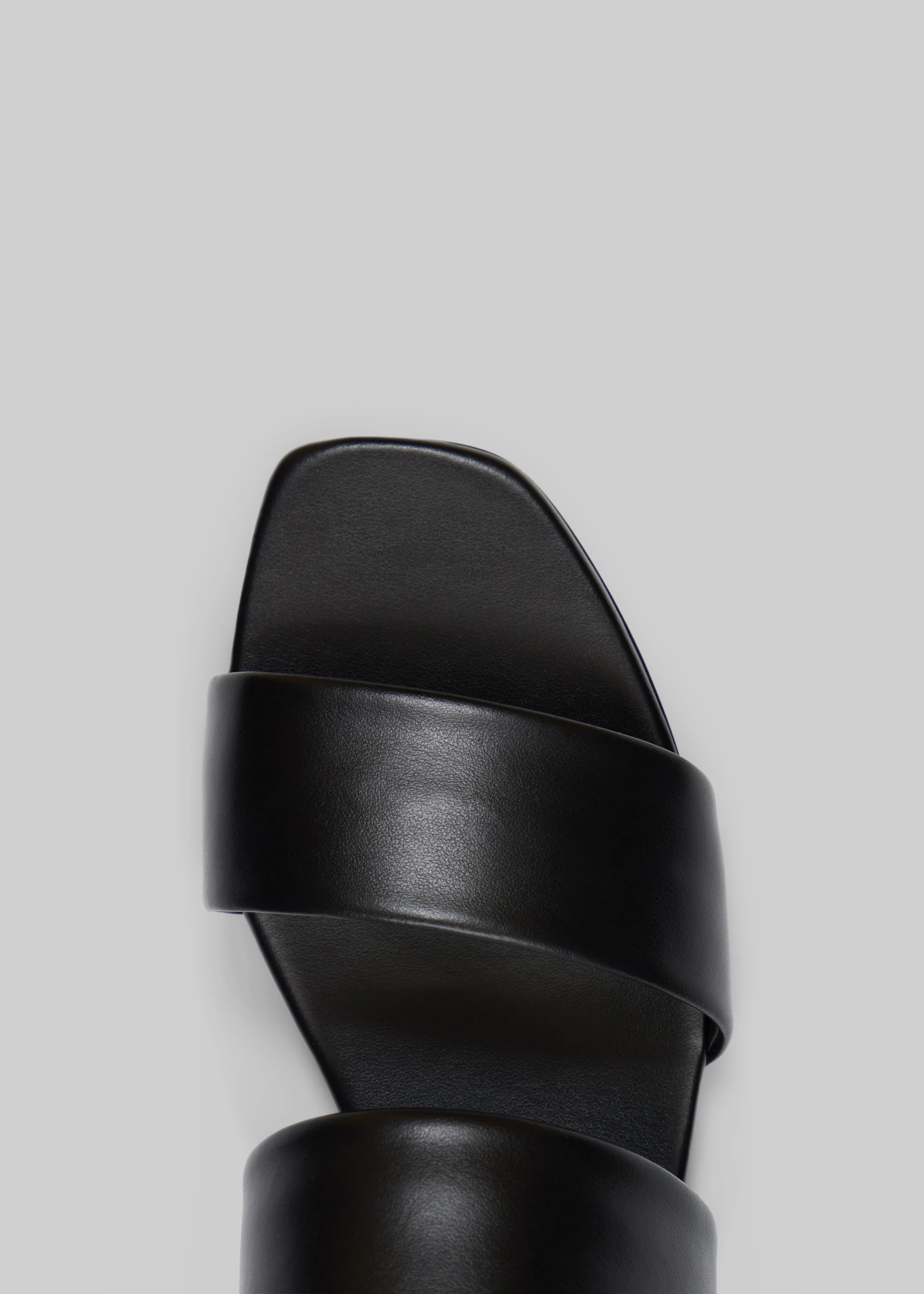 Loulou de Saison Kairo Flat Slide Sandals - Black - Image 3
