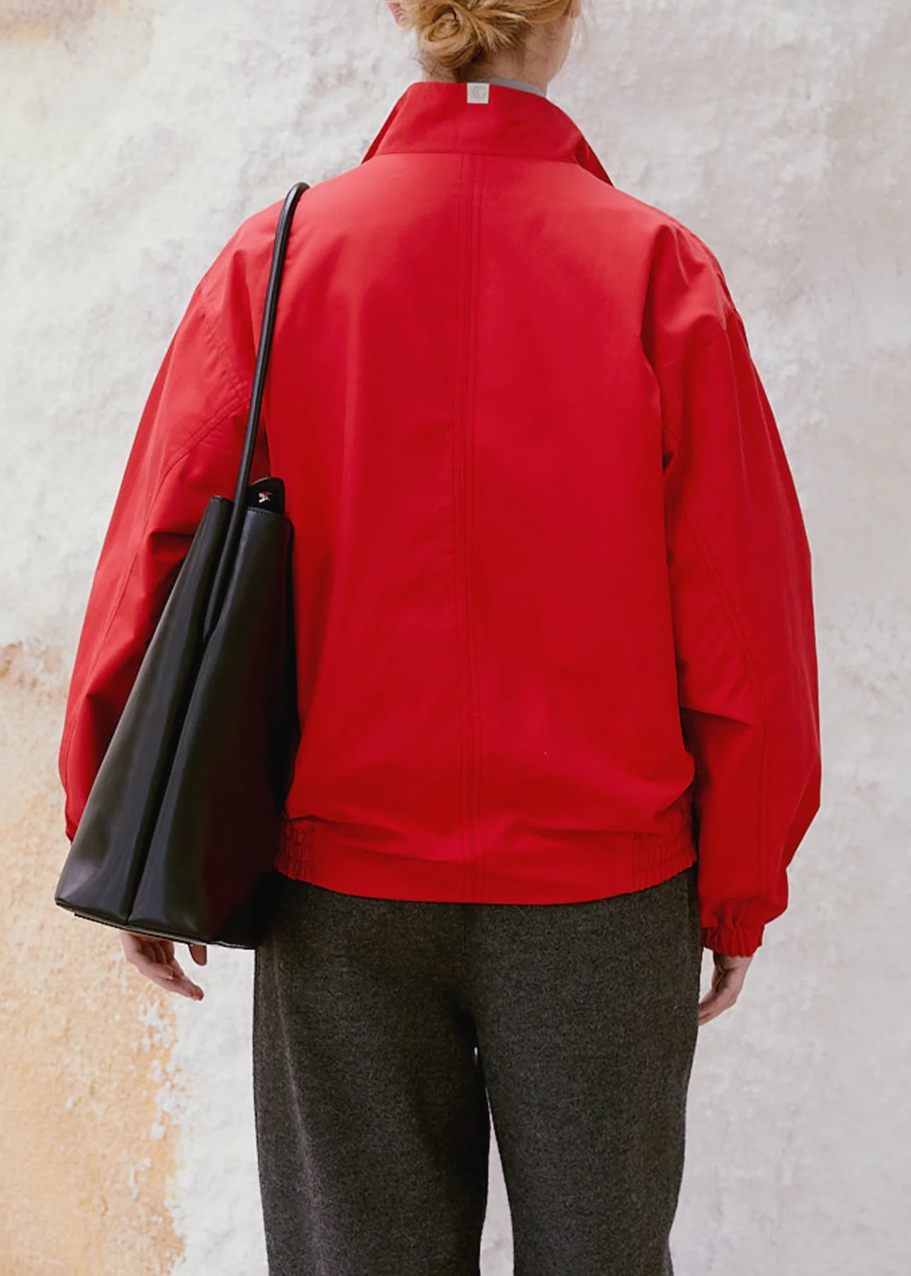 Low Classic Reversible Zip-Up Jumper - Red - Image 8